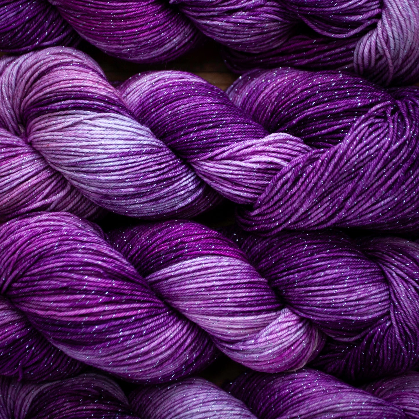 Superwash Merino/Nylon Sparkle - 4ply/fingering weight - hand dyed yarn - Ready to Ship