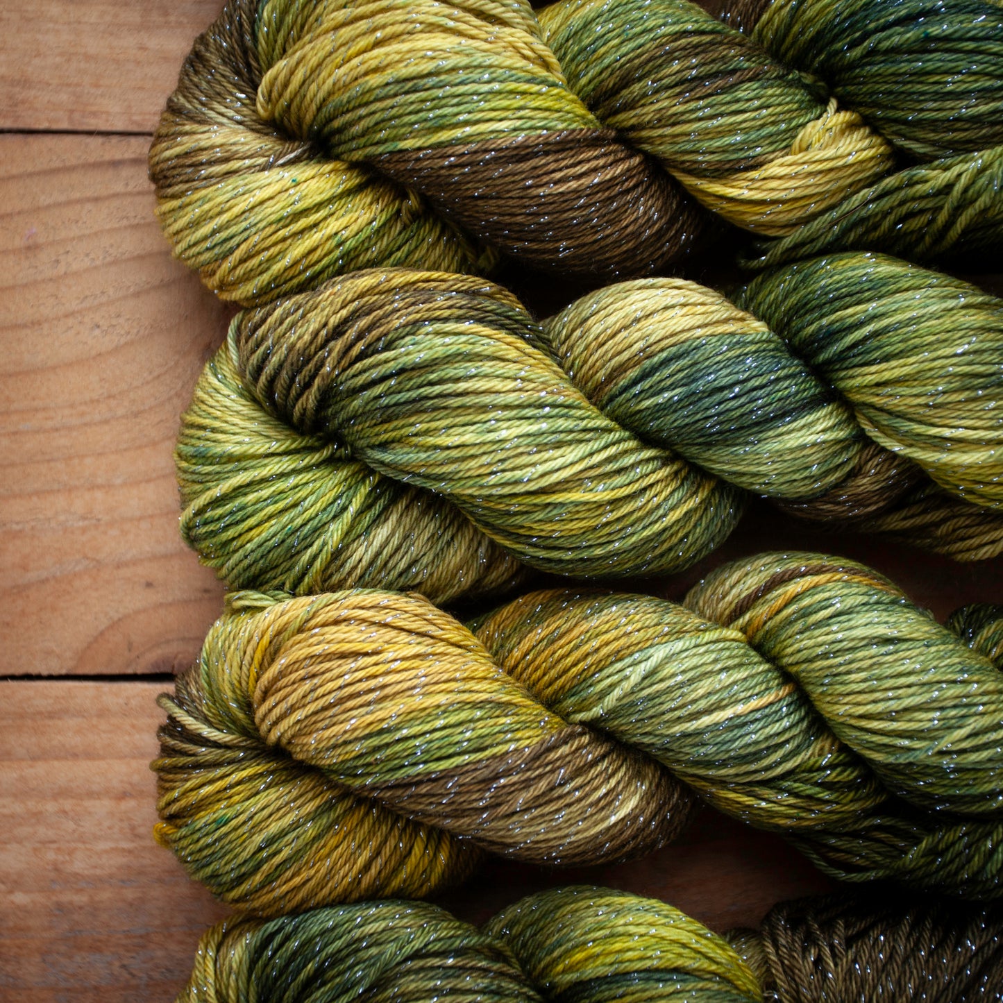 Superwash Merino/Nylon Sparkle - DK weight - hand dyed yarn - Ready to Ship