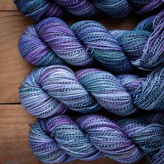 Zebra Sock yarn - Superwash Merino/Nylon 4ply - High Twist - hand dyed yarn - Ready to Ship