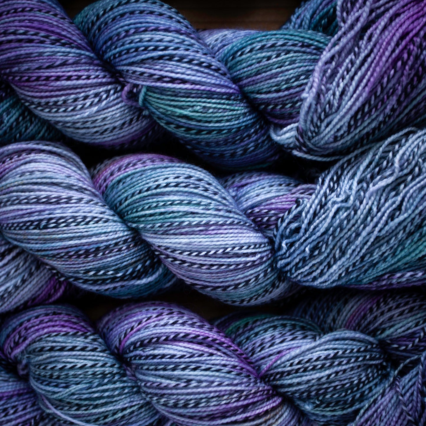 Zebra Sock yarn - Superwash Merino/Nylon 4ply - High Twist - hand dyed yarn - Ready to Ship