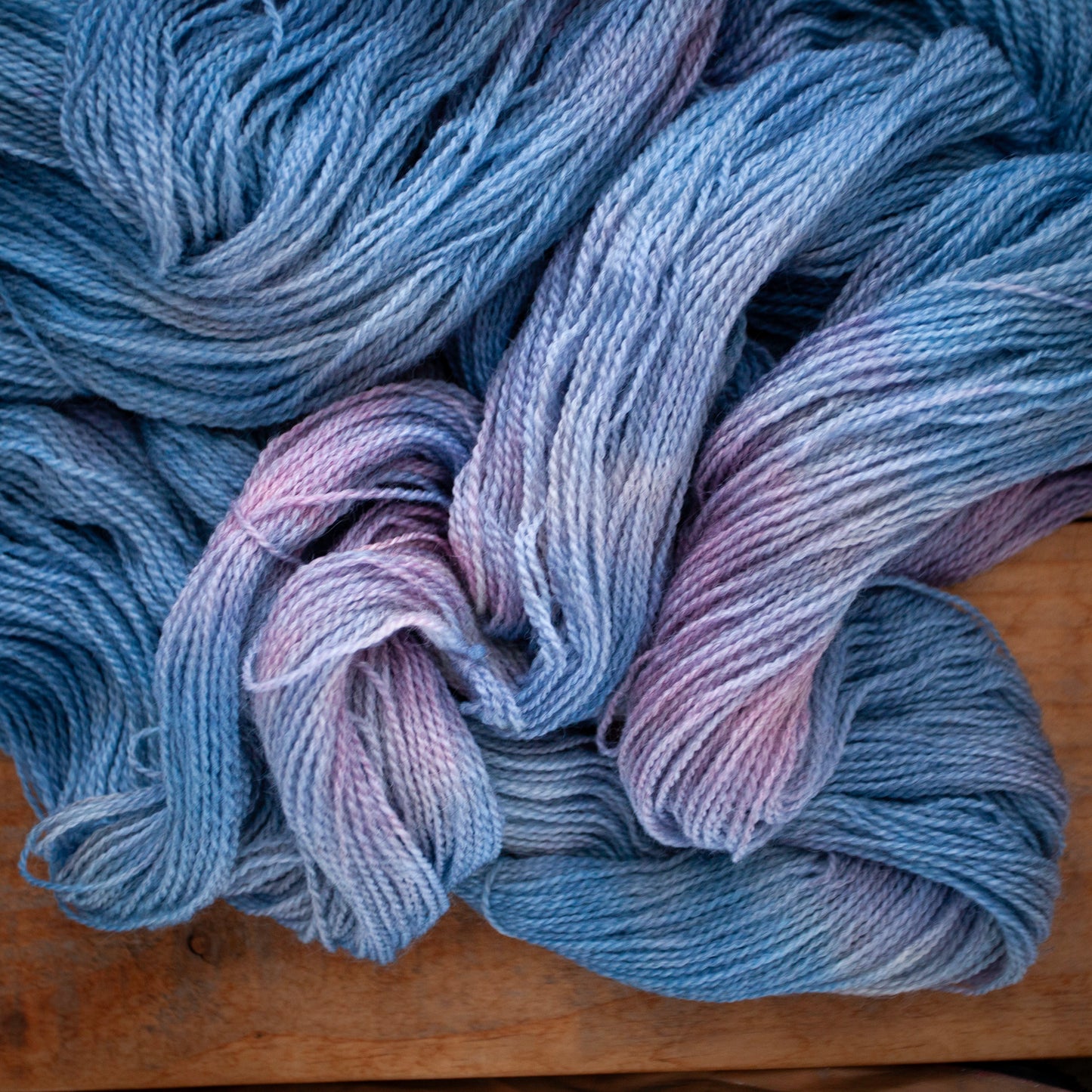 Corriedale / Gotland 4ply fingering weight - hand dyed yarn - Ready to Ship