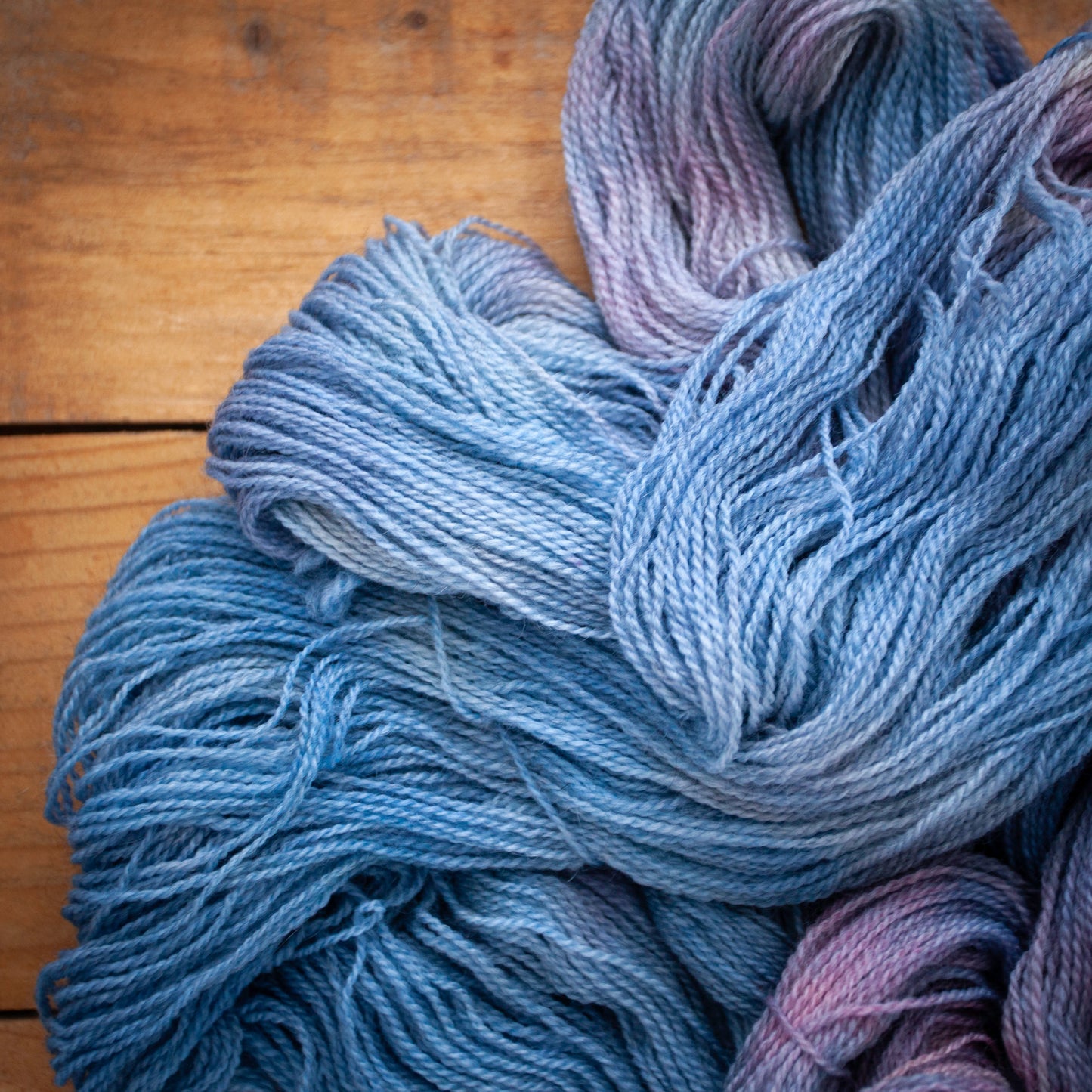 Corriedale / Gotland 4ply fingering weight - hand dyed yarn - Ready to Ship