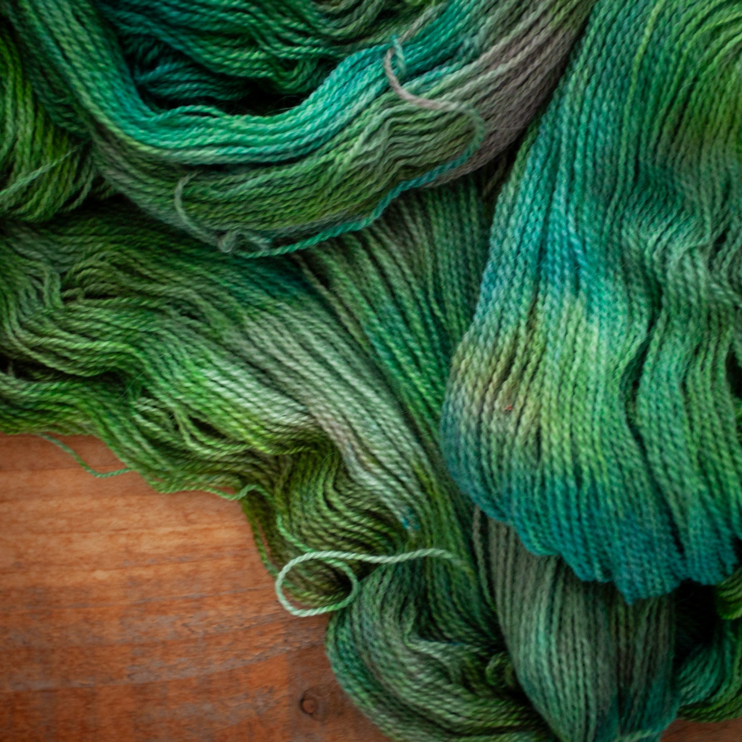 Corriedale / Gotland 4ply fingering weight - hand dyed yarn - Ready to Ship