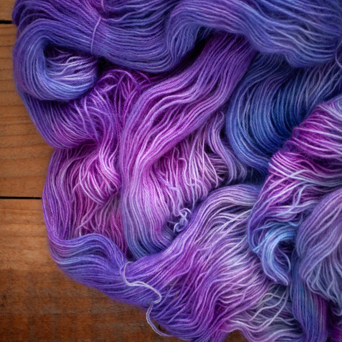 Merino / Mohair - 4ply - hand dyed yarn - Ready to Ship