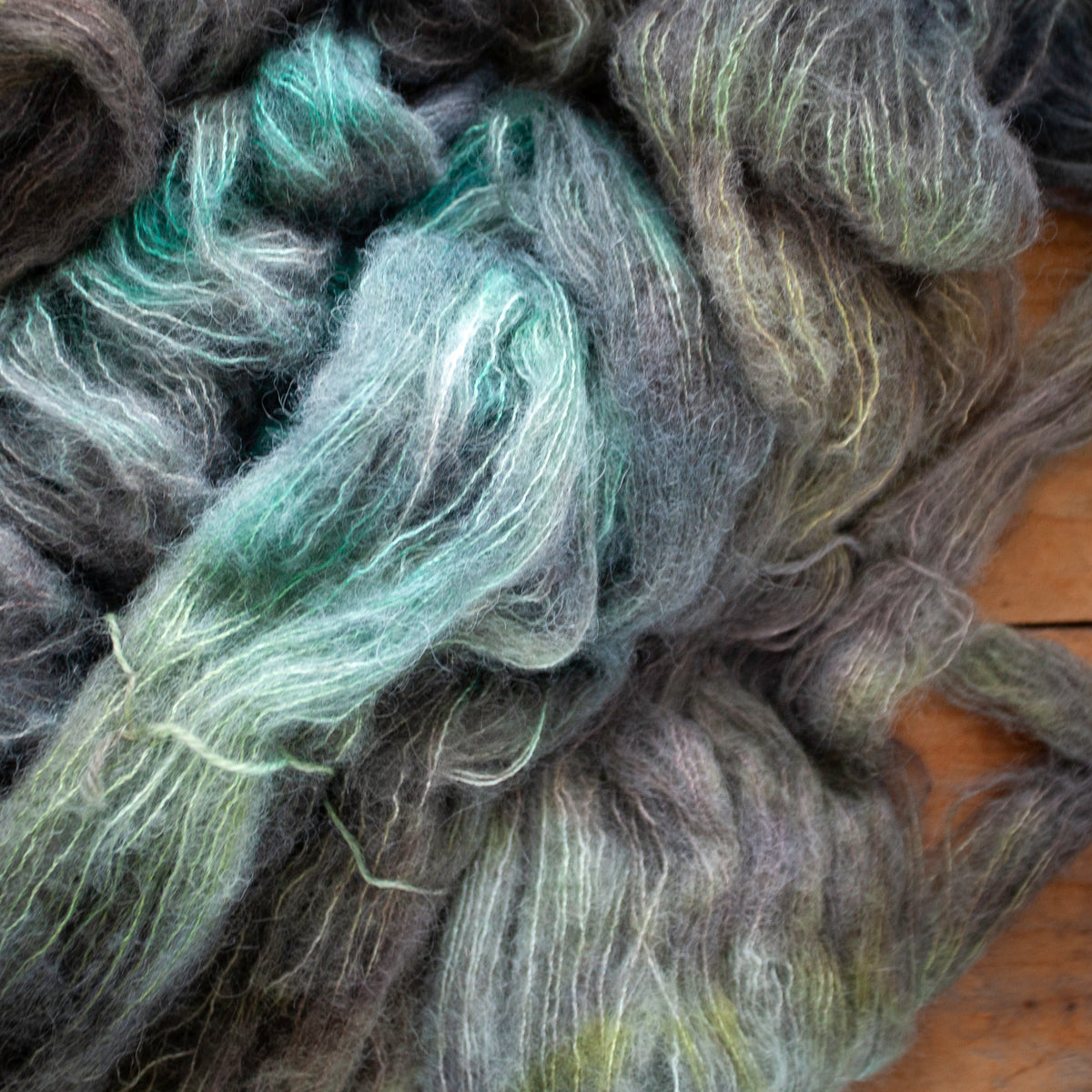 Baby Alpaca Silk Yak fluff - lace weight - Ready to Ship