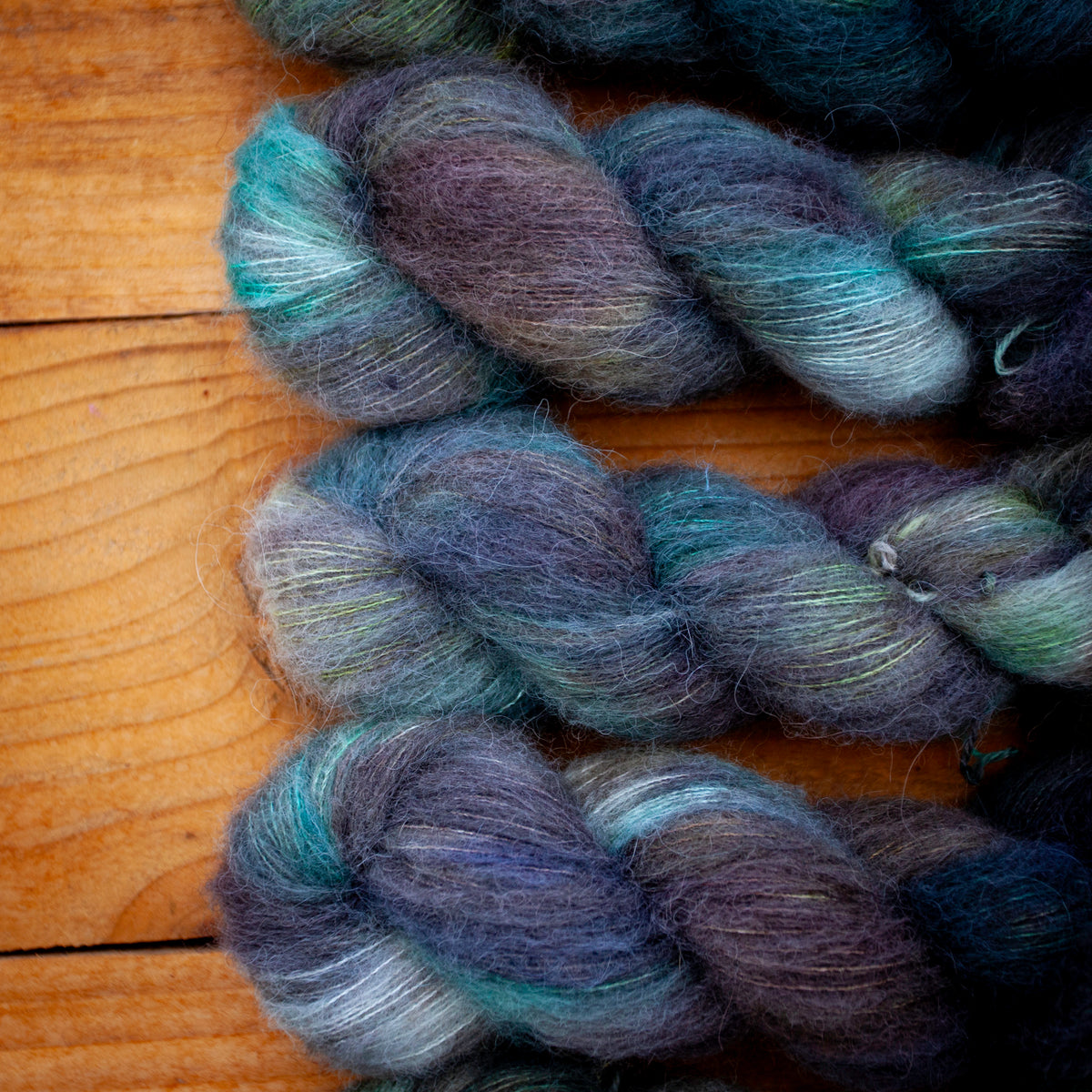 Baby Alpaca Silk Yak fluff - lace weight - Ready to Ship