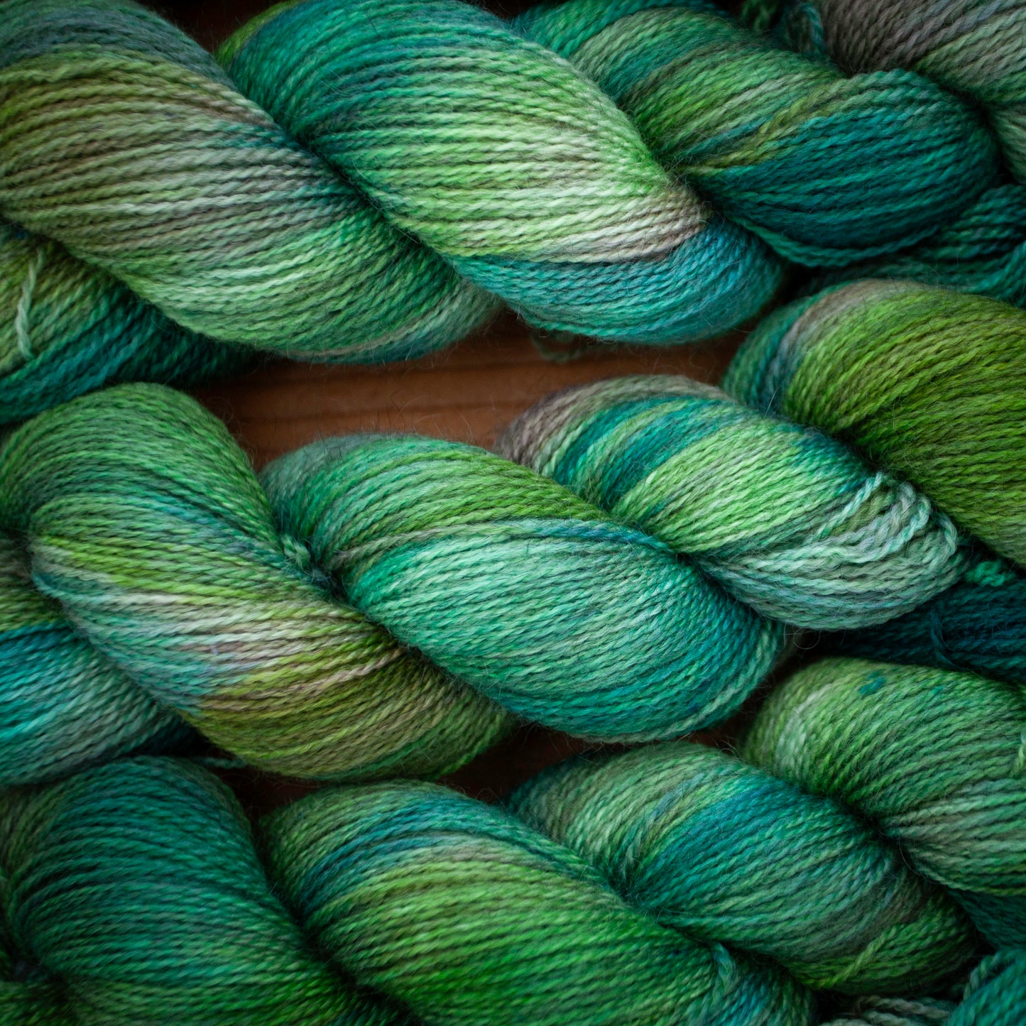 Corriedale / Gotland 4ply fingering weight - hand dyed yarn - Ready to Ship