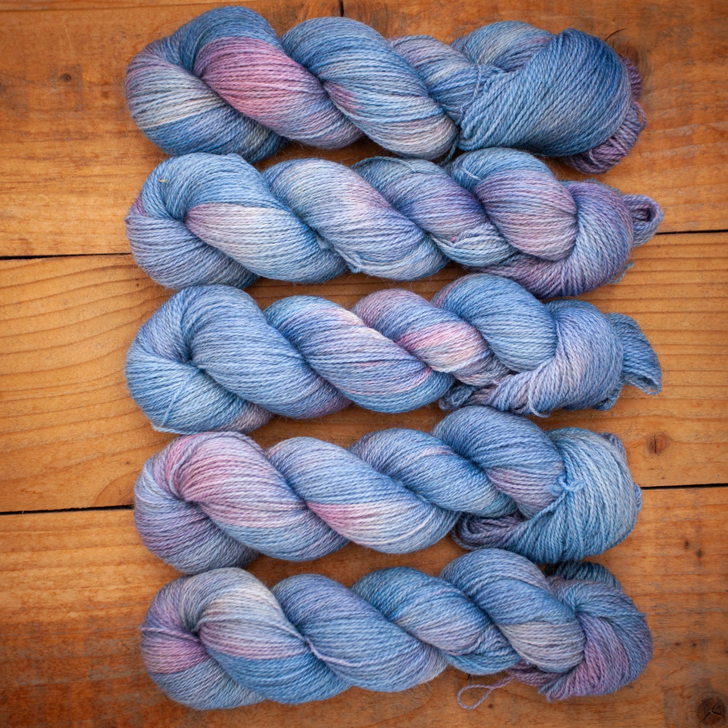 Corriedale / Gotland 4ply fingering weight - hand dyed yarn - Ready to Ship