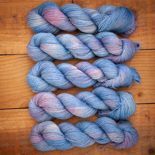 Corriedale / Gotland 4ply fingering weight - hand dyed yarn - Ready to Ship