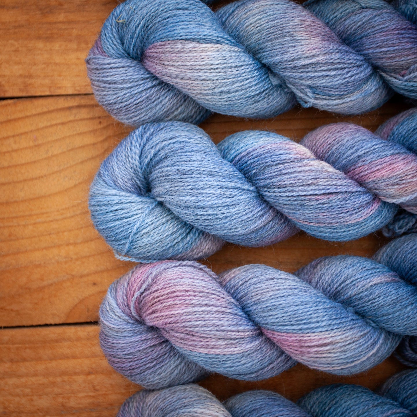 Corriedale / Gotland 4ply fingering weight - hand dyed yarn - Ready to Ship