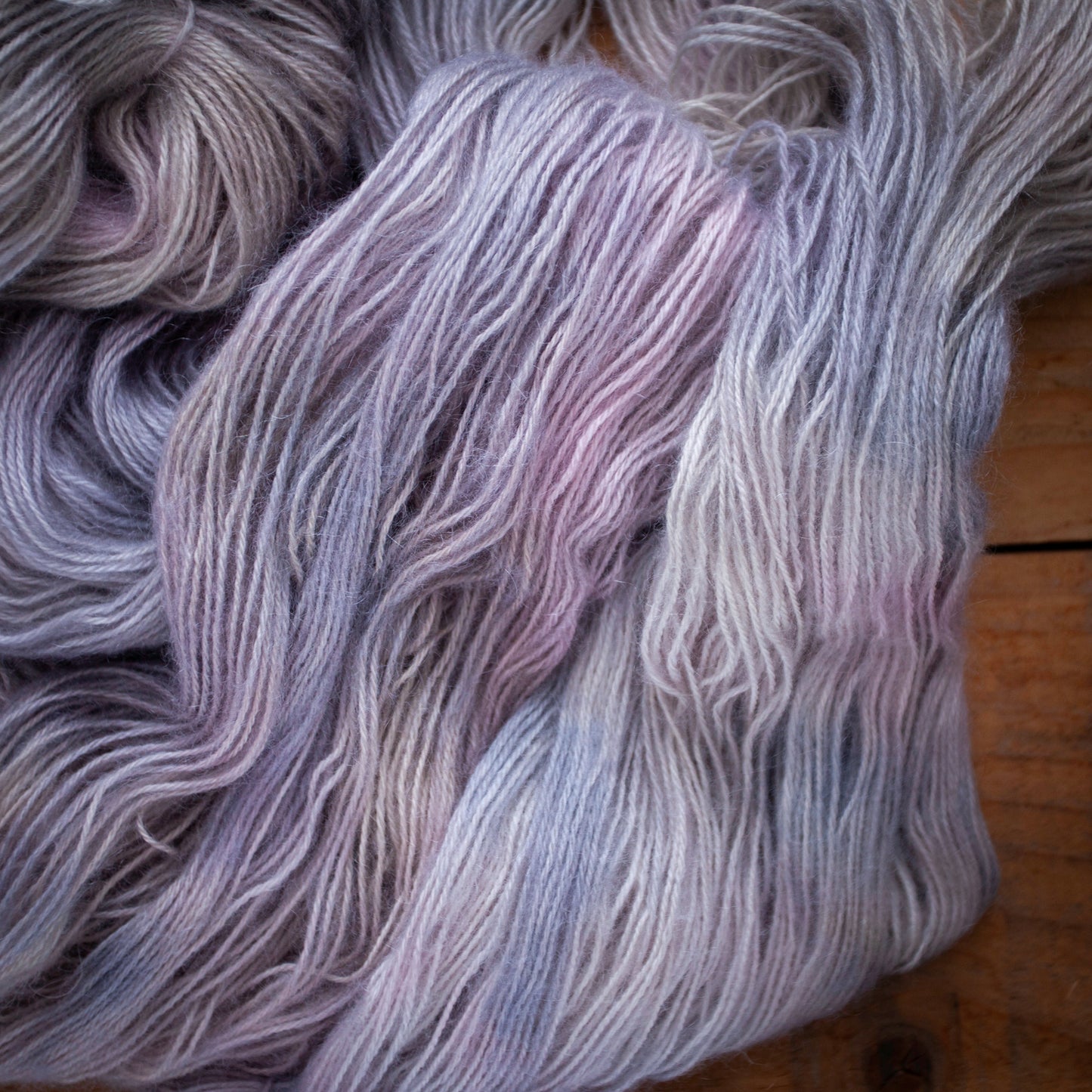 Merino / Mohair - 4ply - hand dyed yarn - Ready to Ship