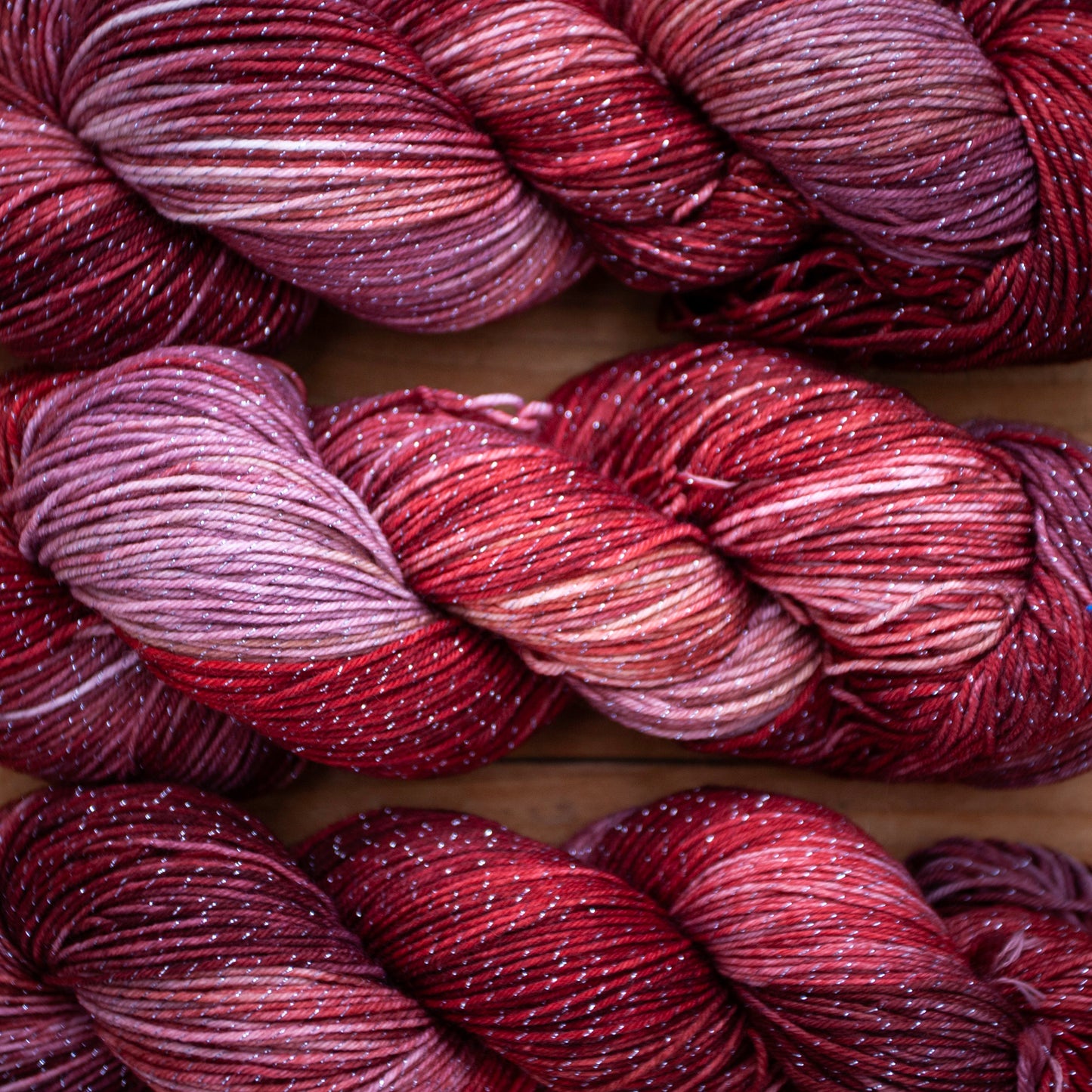 Superwash Merino/Nylon Sparkle - 4ply/fingering weight - hand dyed yarn - Ready to Ship