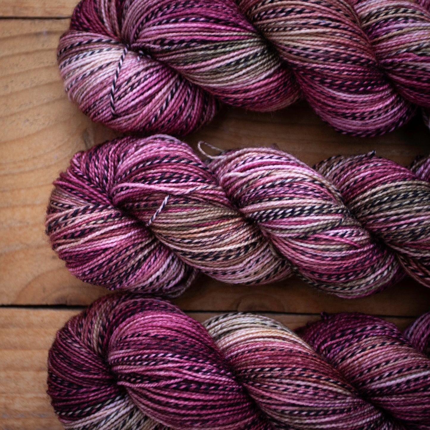 Zebra Sock yarn - Superwash Merino/Nylon 4ply - High Twist - hand dyed yarn - Ready to Ship