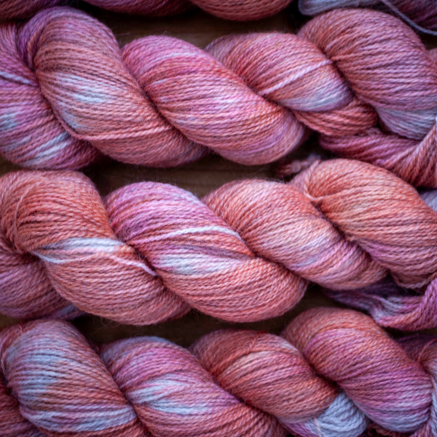 Corriedale / Gotland 4ply fingering weight - hand dyed yarn - Ready to Ship