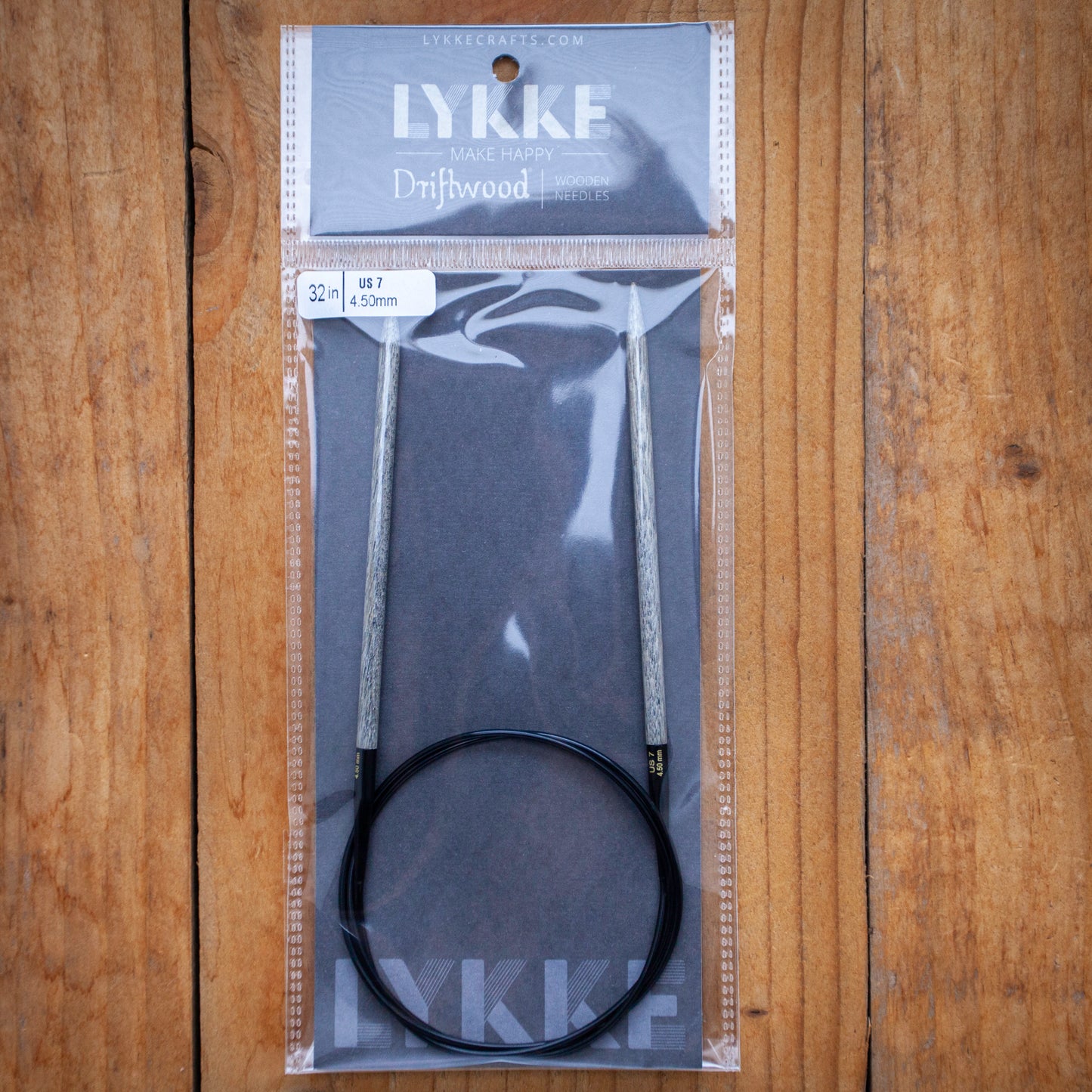 Lykke Driftwood Fixed Circular Knitting Needles – Birchwood (12", 16", 24", 32", 40")
