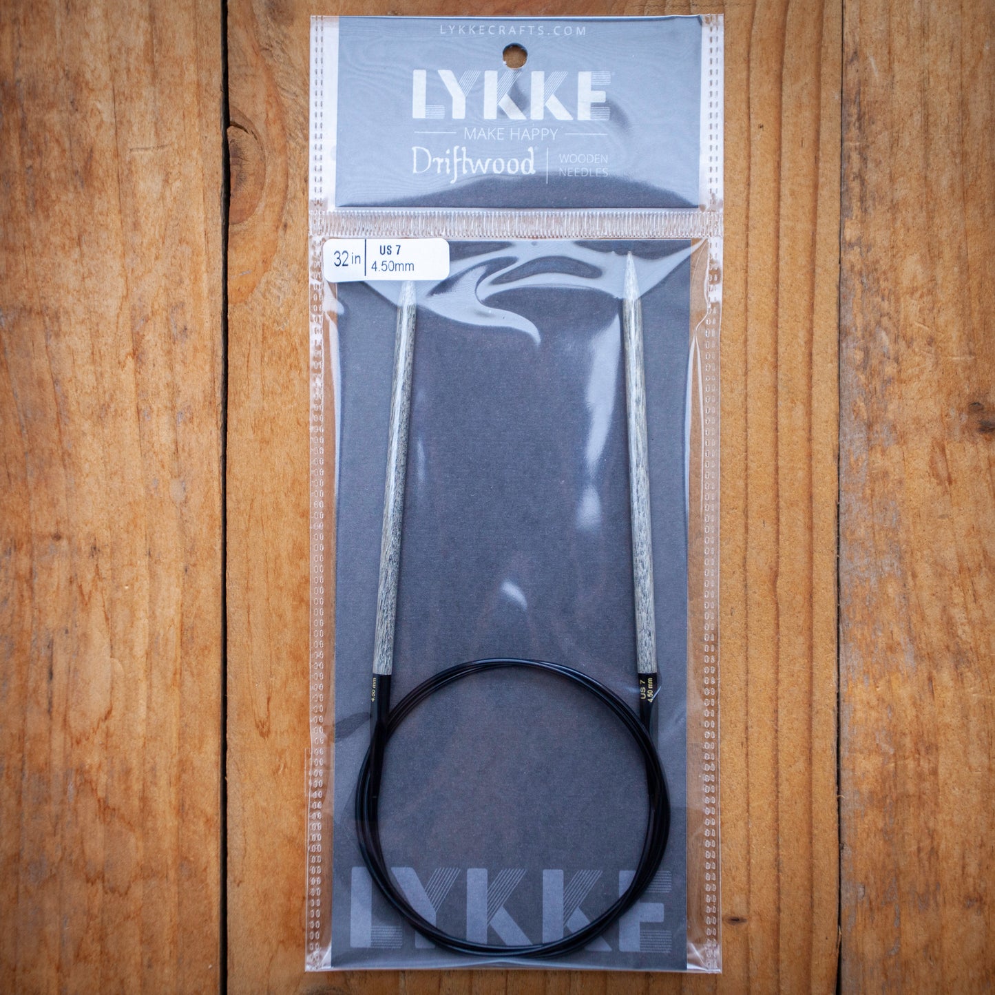 Lykke Driftwood Fixed Circular Knitting Needles – Birchwood (12", 16", 24", 32", 40")