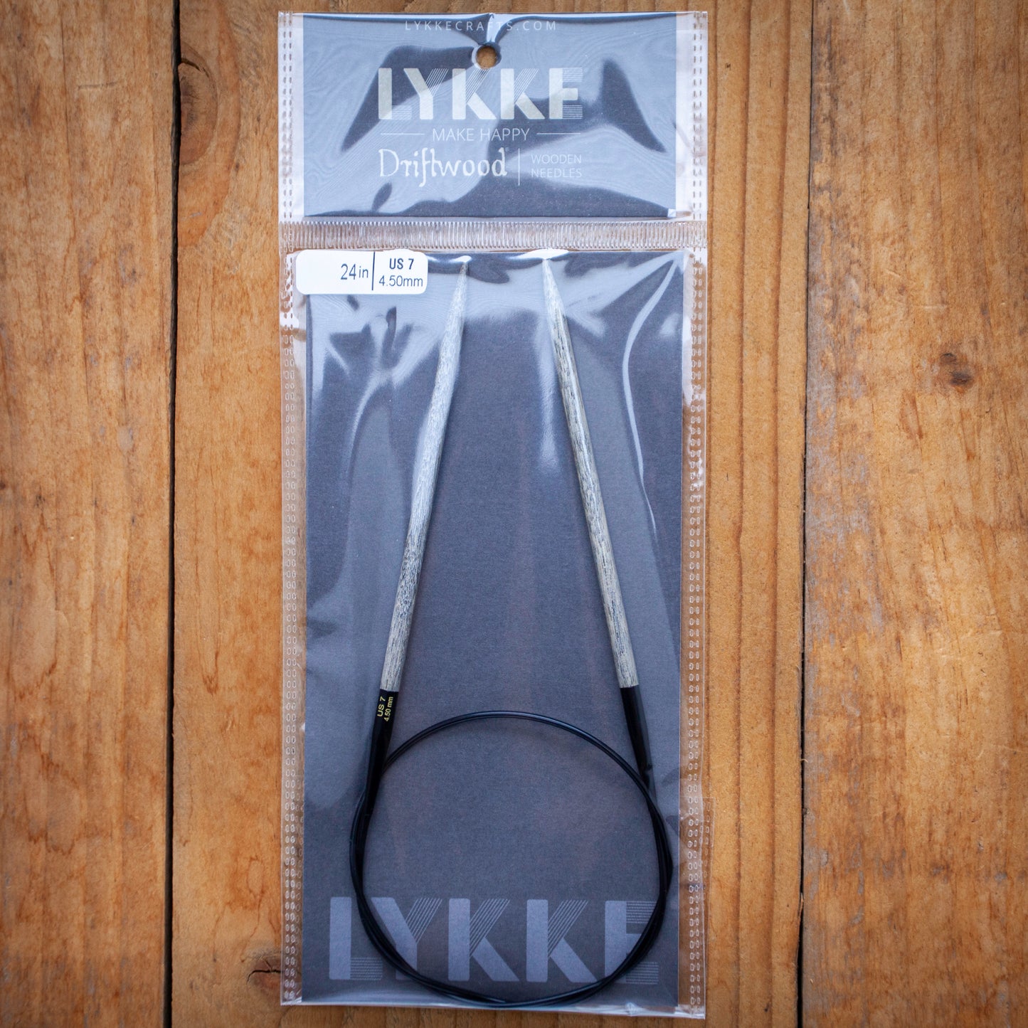 Lykke Driftwood Fixed Circular Knitting Needles – Birchwood (12", 16", 24", 32", 40")