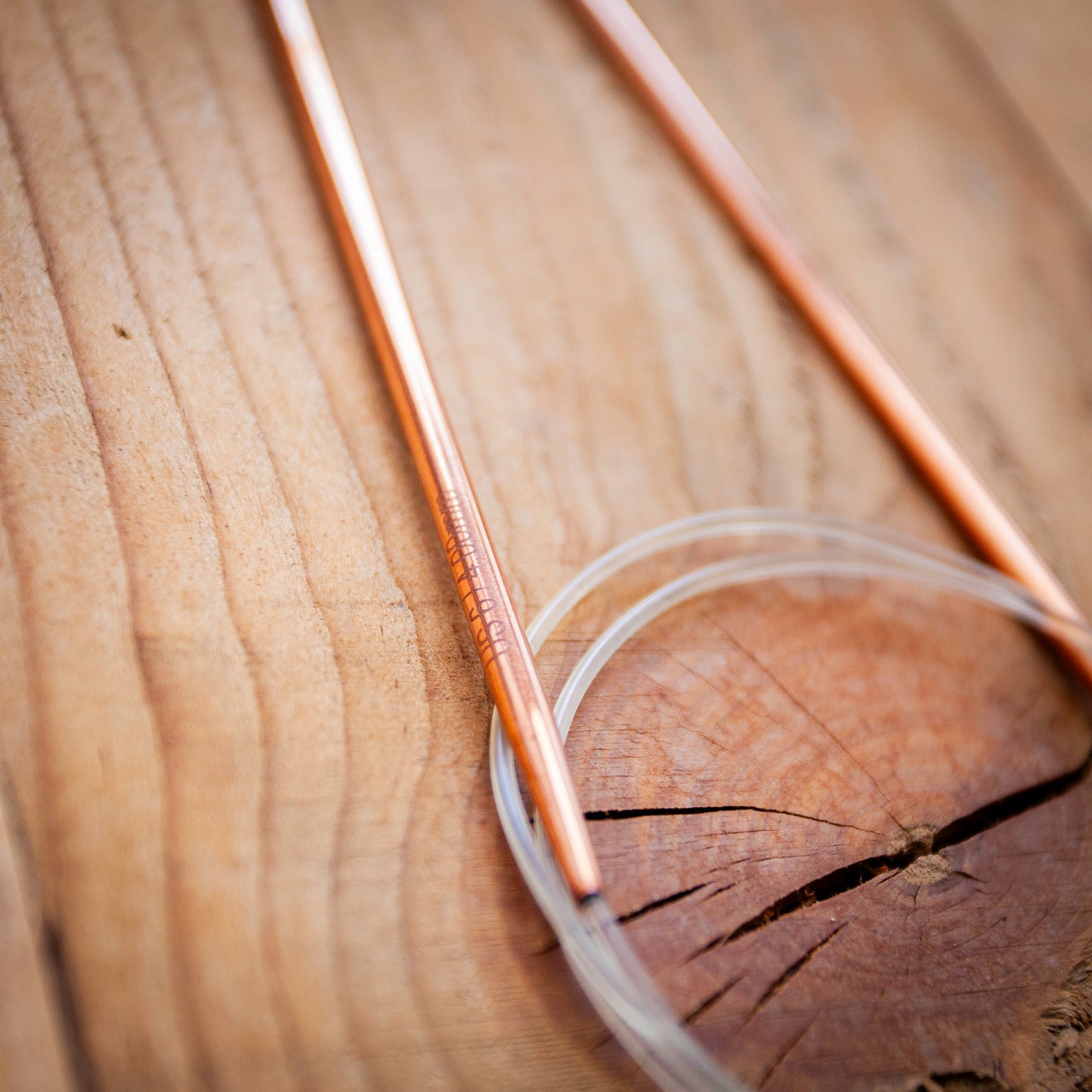 Lykke Cypra 32" Fixed Circular Knitting Needles – Copper (Various Sizes)