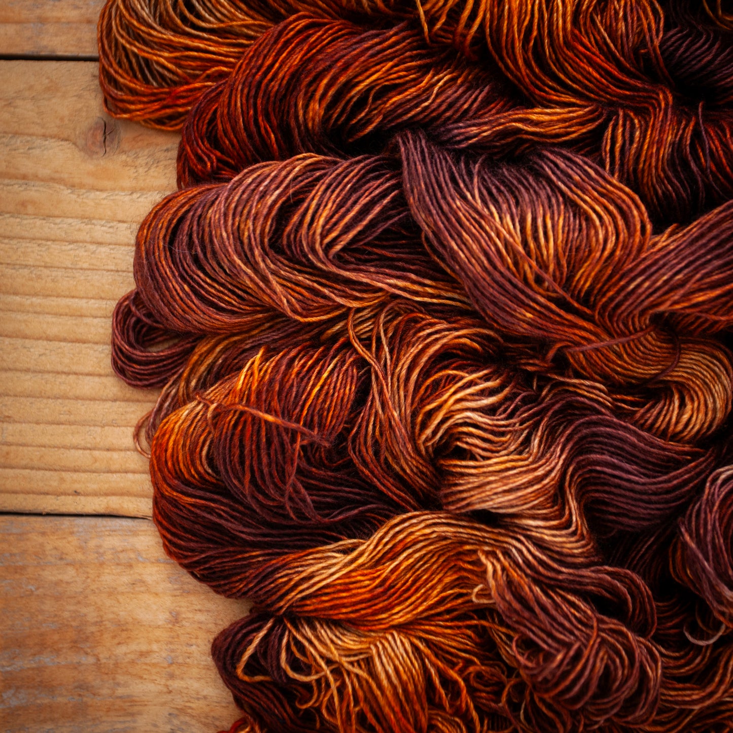 Yak Silk Singles 4ply - extra large skein 120g - hand dyed yarn - Ready to Ship