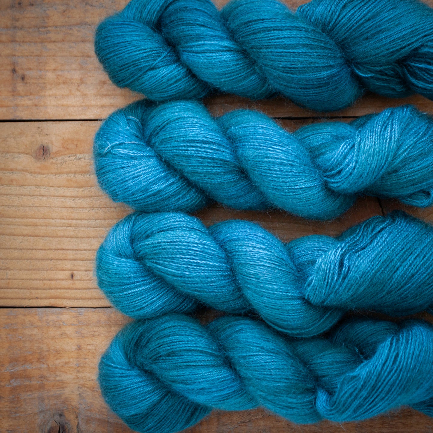 Merino / Mohair - 4ply - hand dyed yarn - Ready to Ship