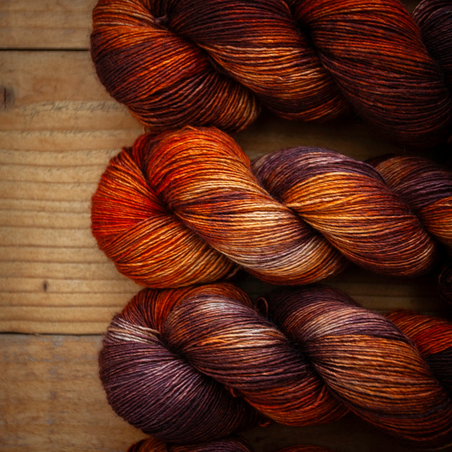 Yak Silk Singles 4ply - extra large skein 120g - hand dyed yarn - Ready to Ship
