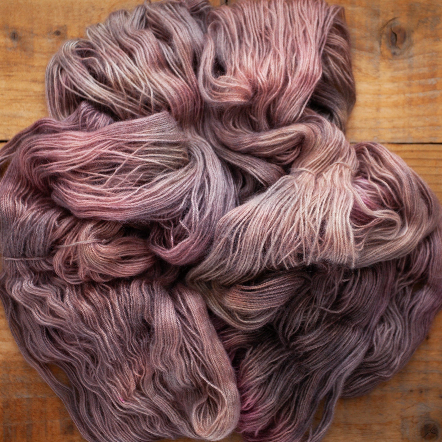 Merino / Mohair - 4ply - hand dyed yarn - Ready to Ship