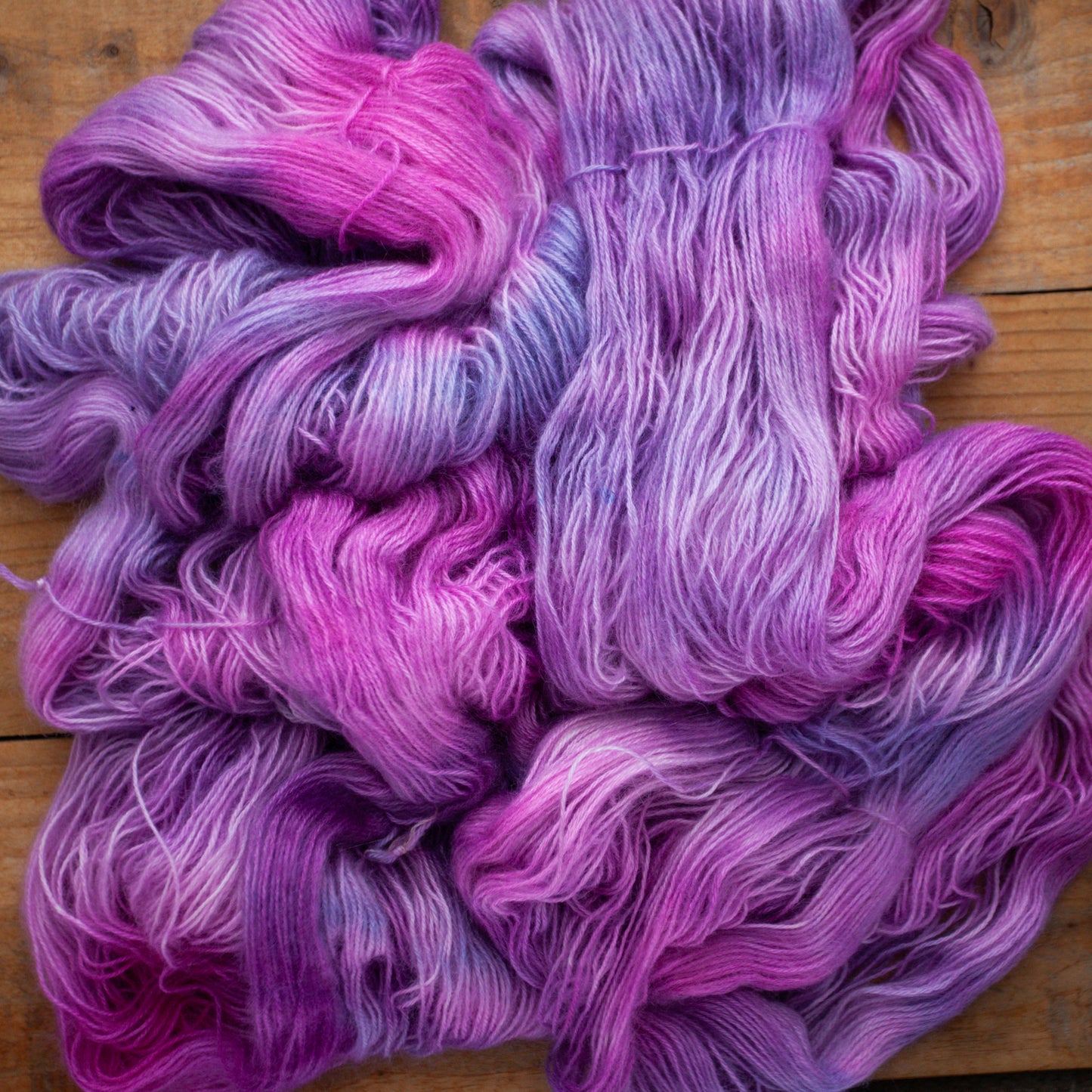 Merino / Mohair - 4ply - hand dyed yarn - Ready to Ship