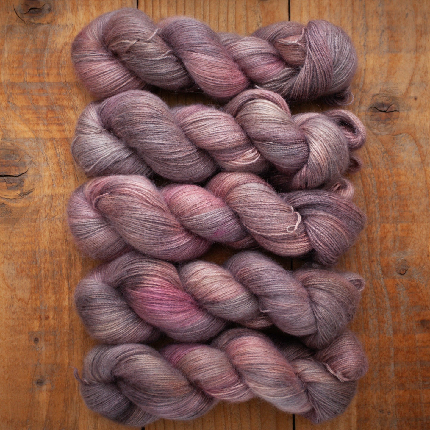 Merino / Mohair - 4ply - hand dyed yarn - Ready to Ship