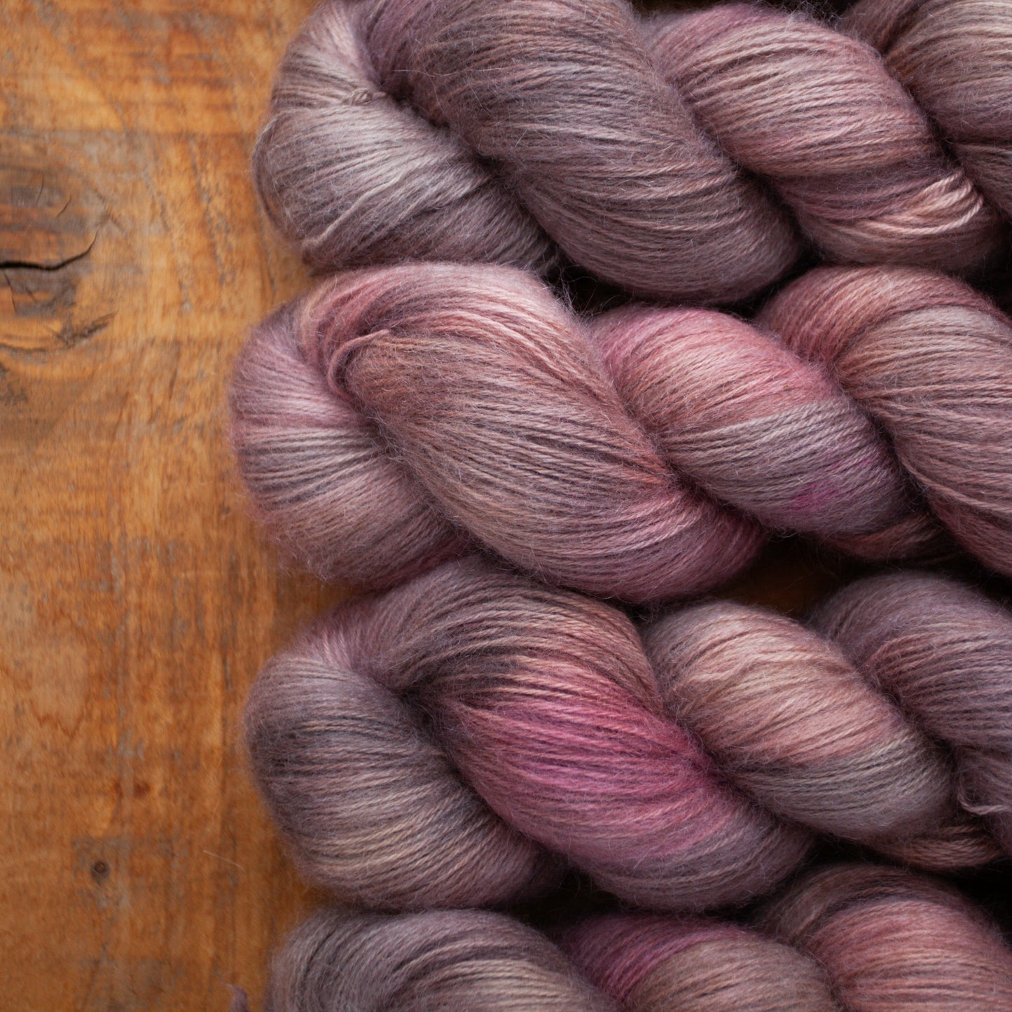 Merino / Mohair - 4ply - hand dyed yarn - Ready to Ship