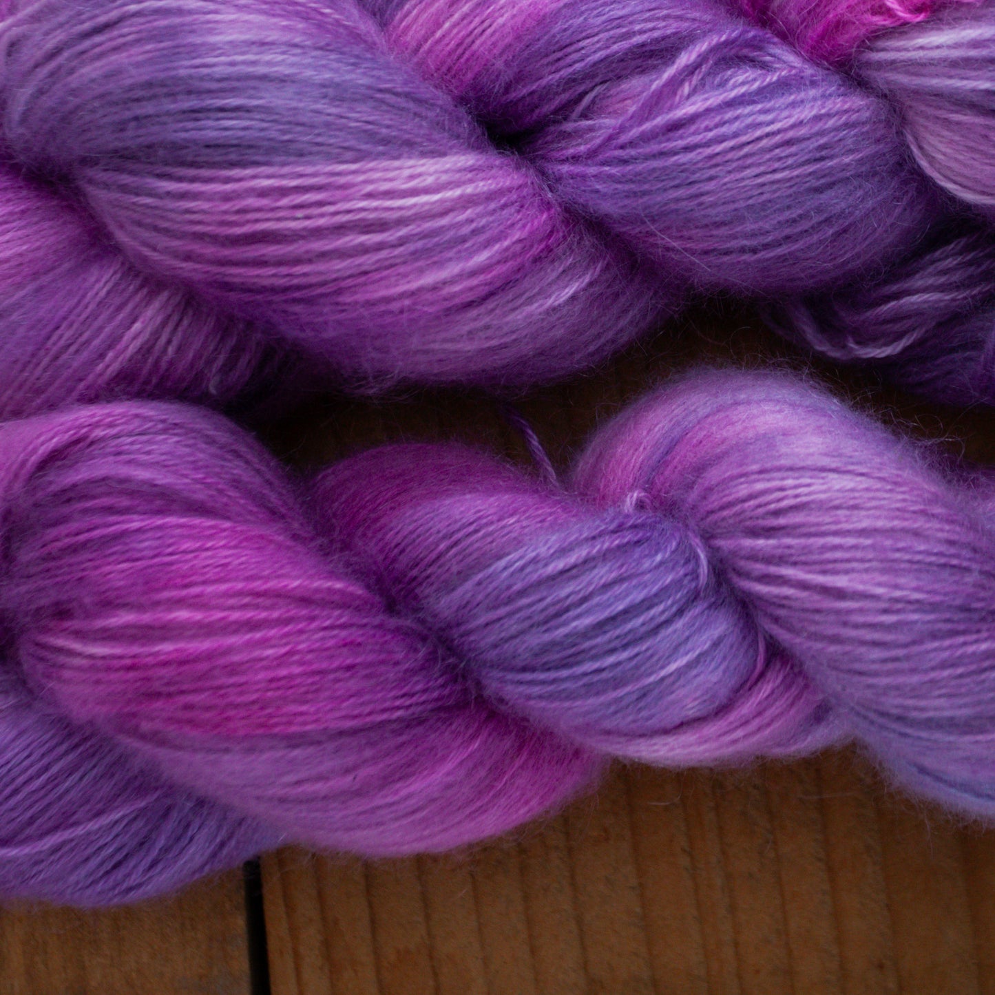 Merino / Mohair - 4ply - hand dyed yarn - Ready to Ship