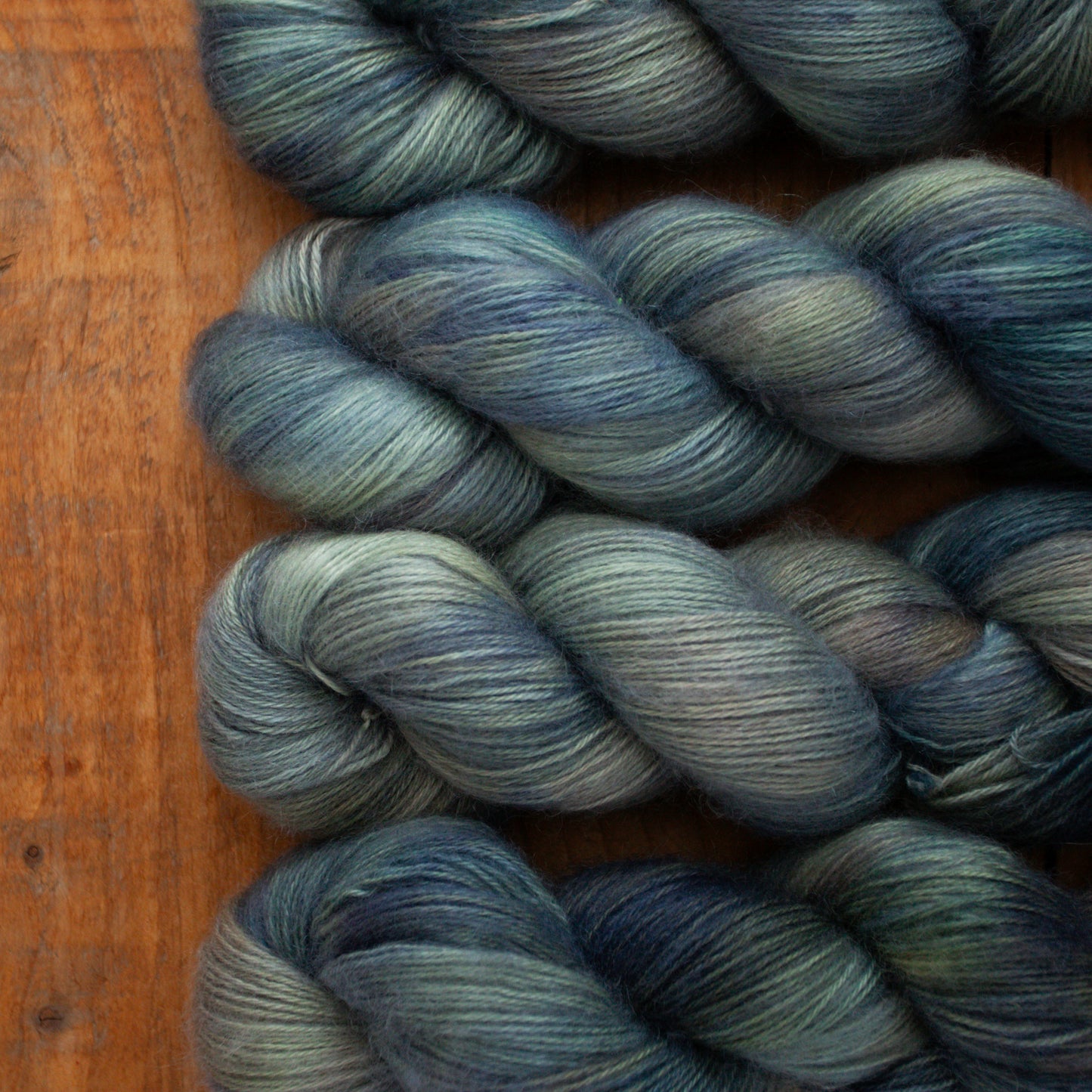 Merino / Mohair - 4ply - hand dyed yarn - Ready to Ship