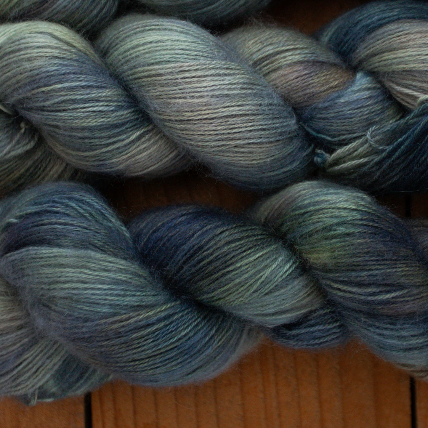 Merino / Mohair - 4ply - hand dyed yarn - Ready to Ship