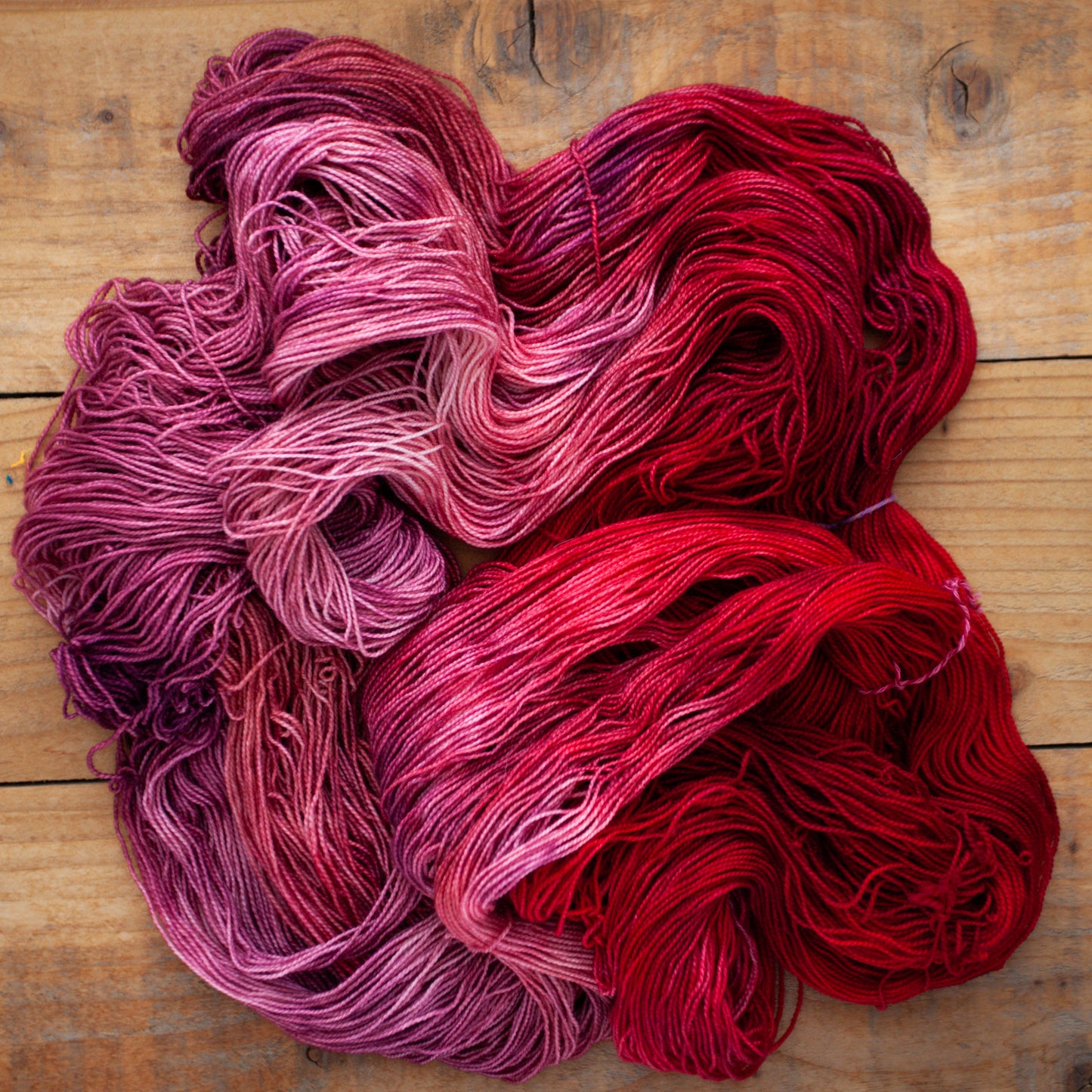Superwash Bluefaced Leicester (BFL)/Nylon High Twist 4ply hand dyed yarn - sock weight - Ready to Ship