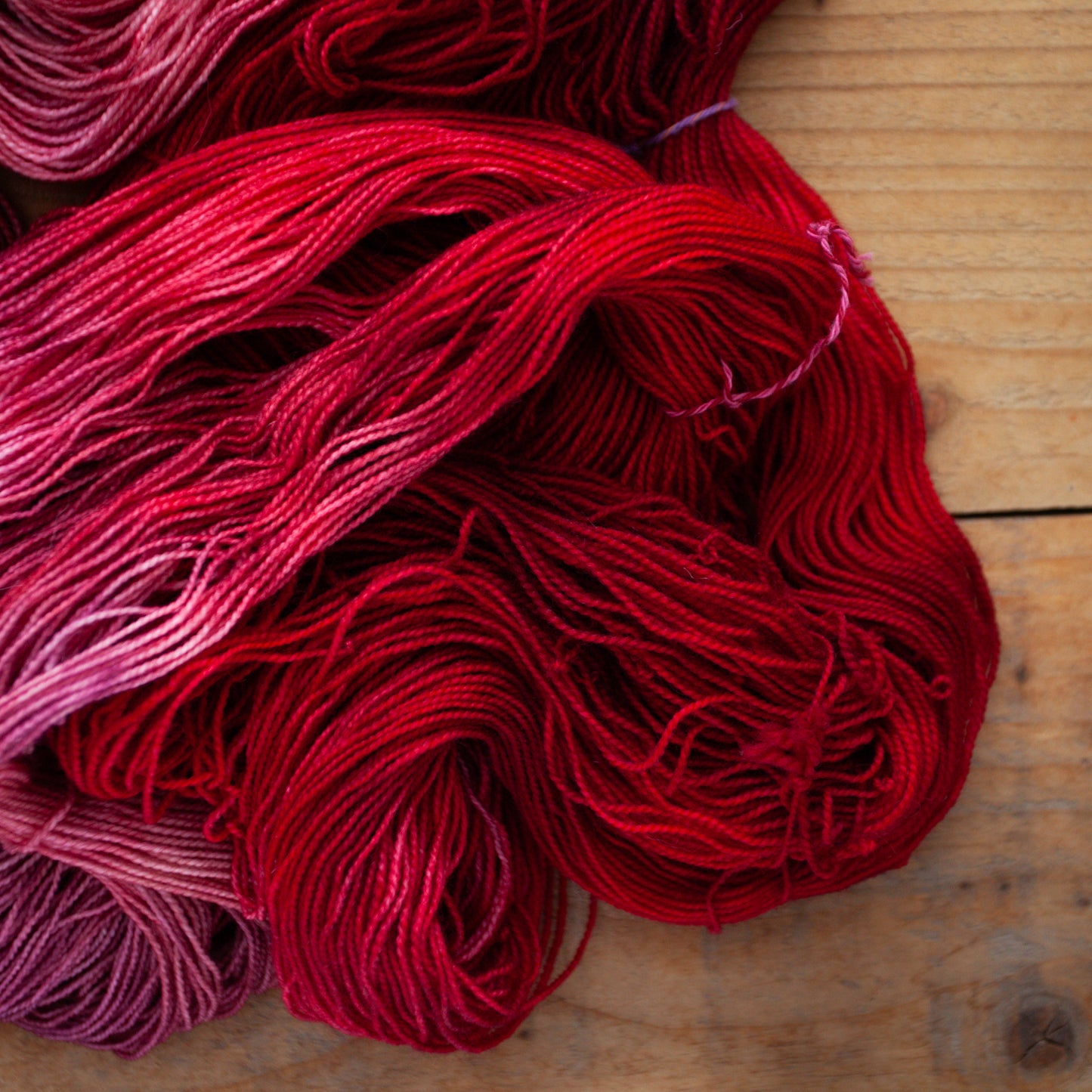 Superwash Bluefaced Leicester (BFL)/Nylon High Twist 4ply hand dyed yarn - sock weight - Ready to Ship