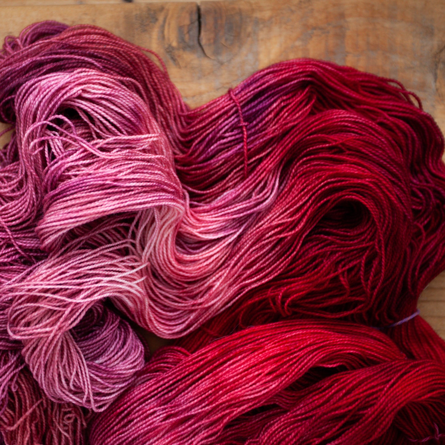 Superwash Bluefaced Leicester (BFL)/Nylon High Twist 4ply hand dyed yarn - sock weight - Ready to Ship