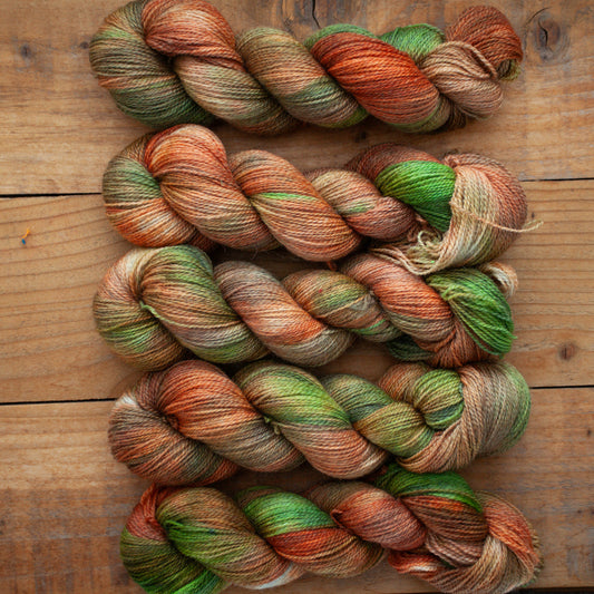 Corriedale / Gotland 4ply fingering weight - hand dyed yarn - Ready to Ship
