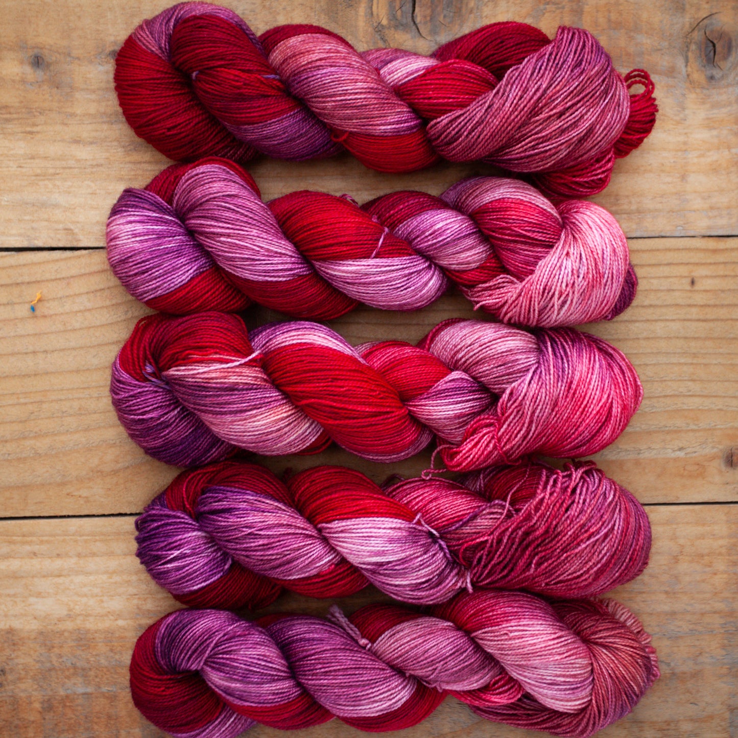 Superwash Bluefaced Leicester (BFL)/Nylon High Twist 4ply hand dyed yarn - sock weight - Ready to Ship