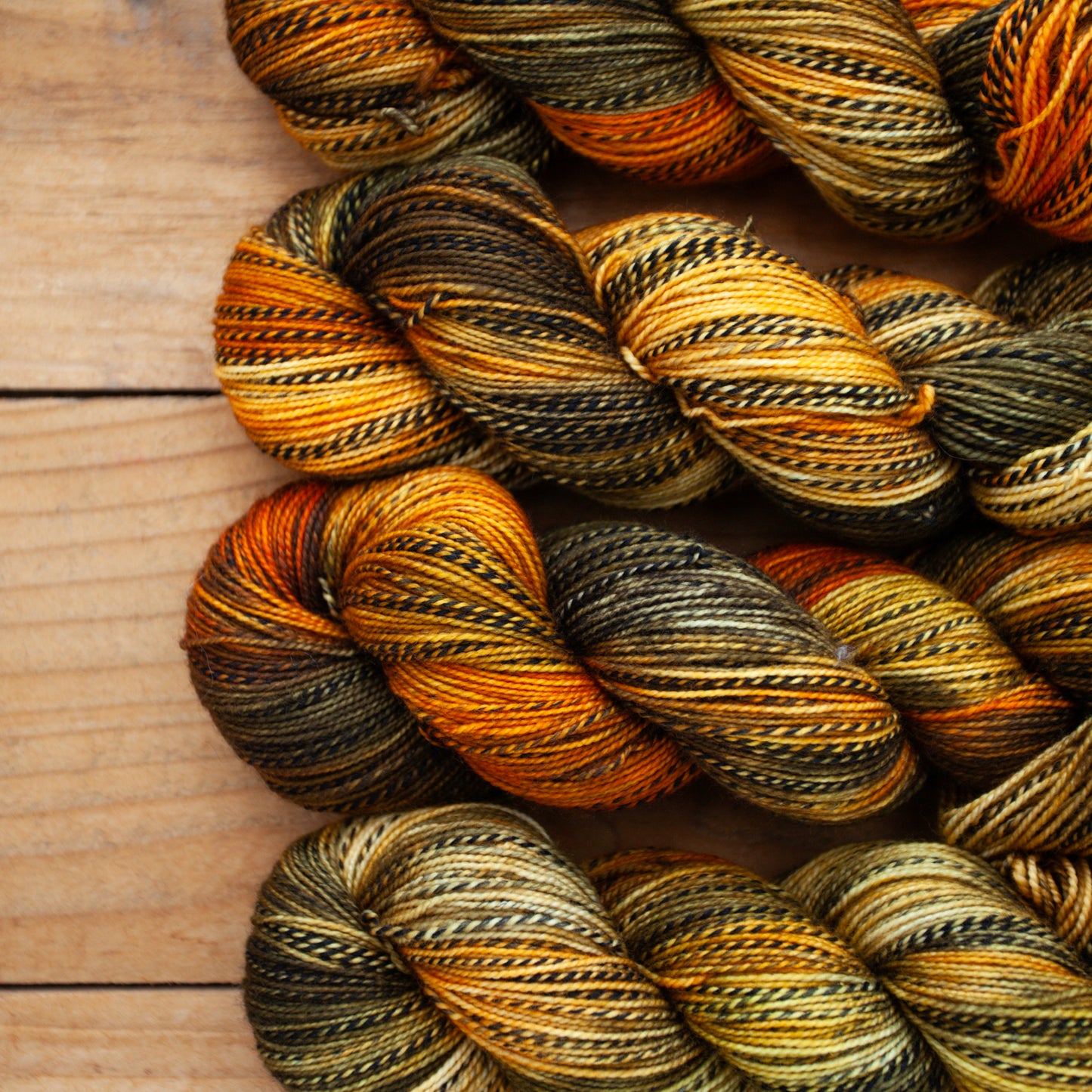 Zebra Sock yarn - Superwash Merino/Nylon 4ply - High Twist - hand dyed yarn - Ready to Ship