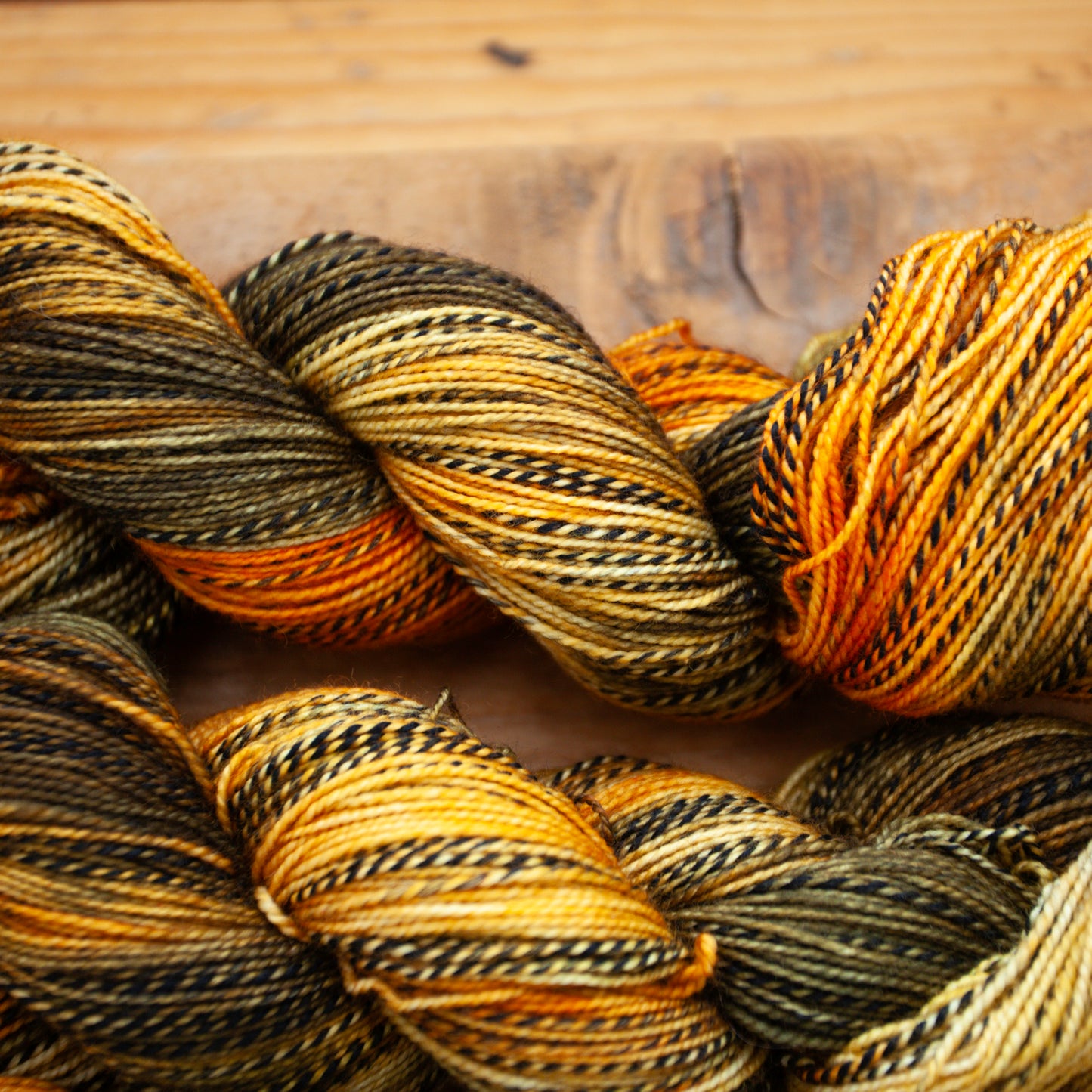 Zebra Sock yarn - Superwash Merino/Nylon 4ply - High Twist - hand dyed yarn - Ready to Ship