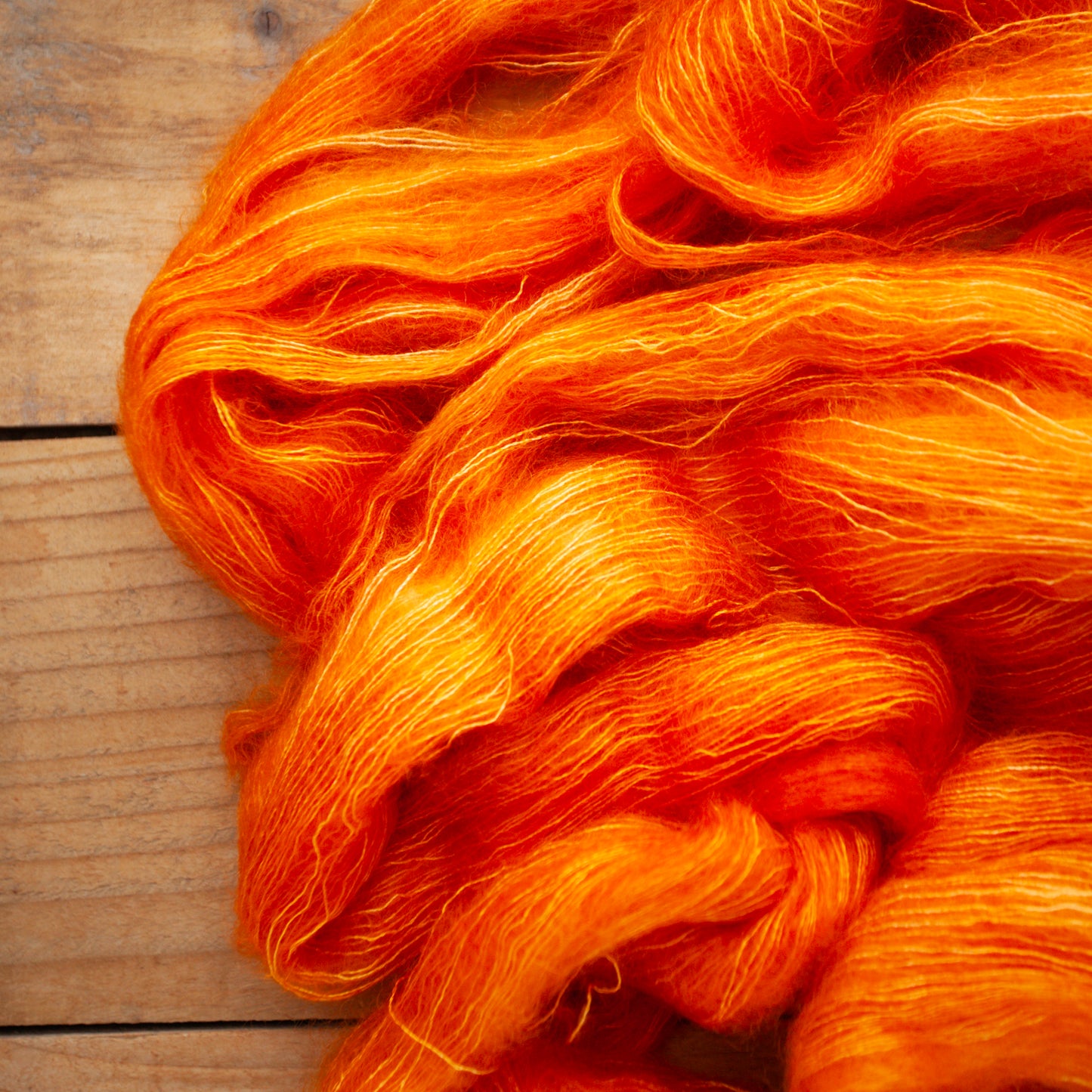 Kid Silk Mohair - lace weight - hand dyed yarn - Ready to Ship