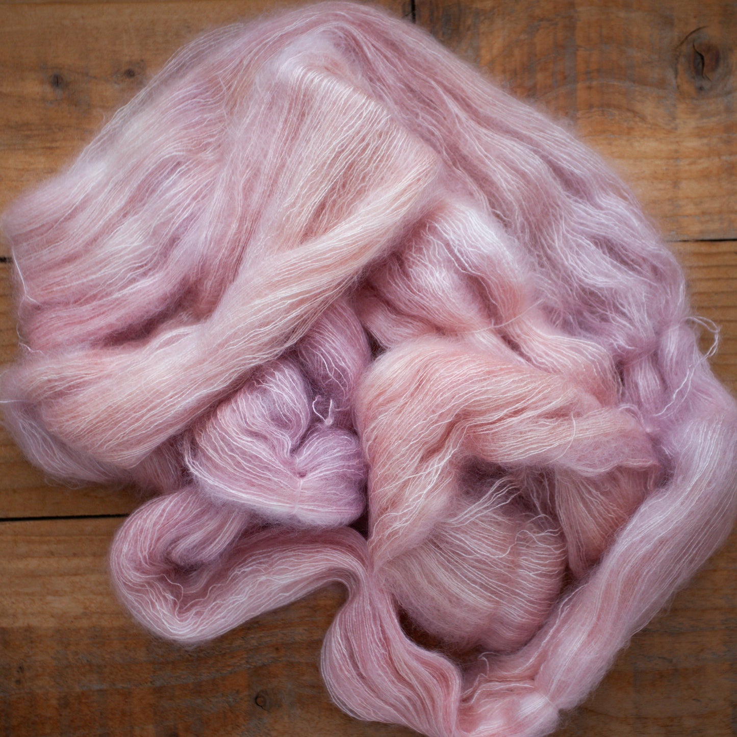 Kid Silk Mohair - lace weight - hand dyed yarn - Ready to Ship