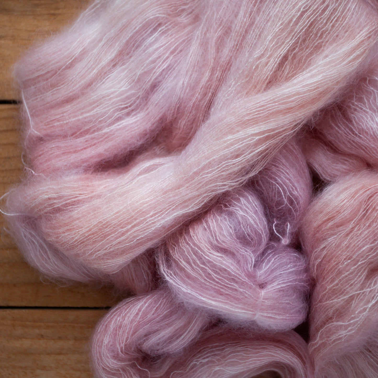 Kid Silk Mohair - lace weight - hand dyed yarn - Ready to Ship