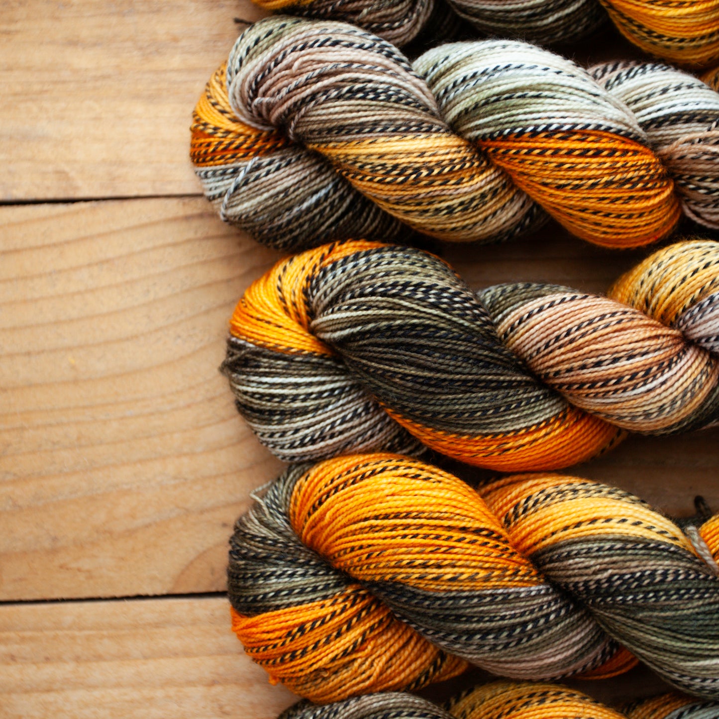 Zebra Sock yarn - Superwash Merino/Nylon 4ply - High Twist - hand dyed yarn - Ready to Ship