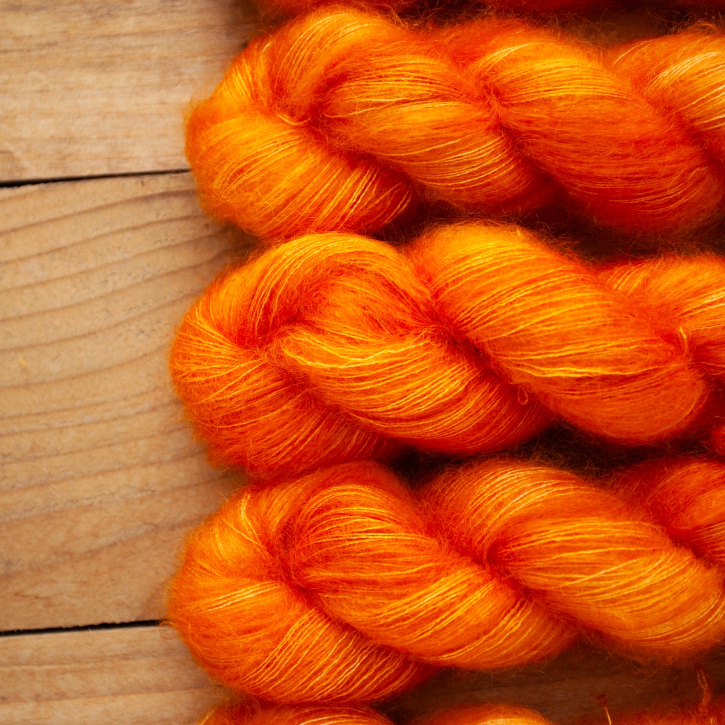 Kid Silk Mohair - lace weight - hand dyed yarn - Ready to Ship