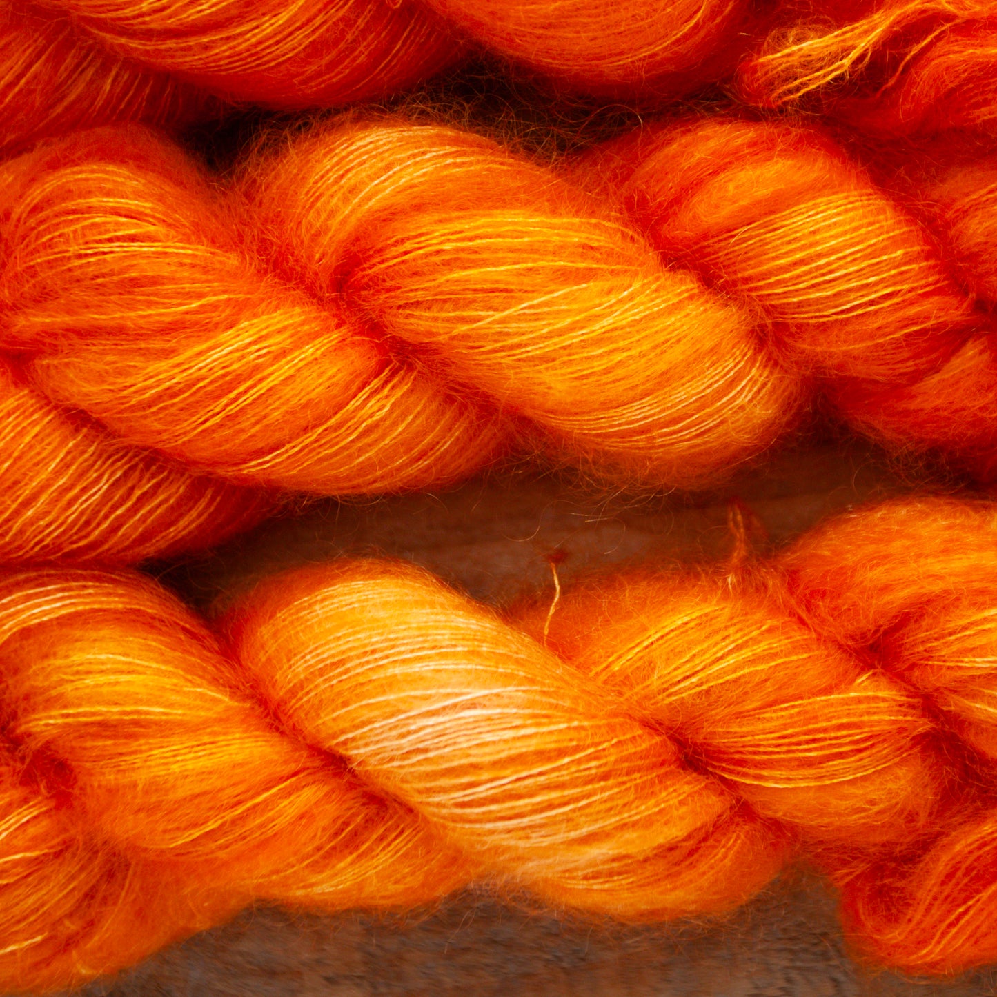 Kid Silk Mohair - lace weight - hand dyed yarn - Ready to Ship
