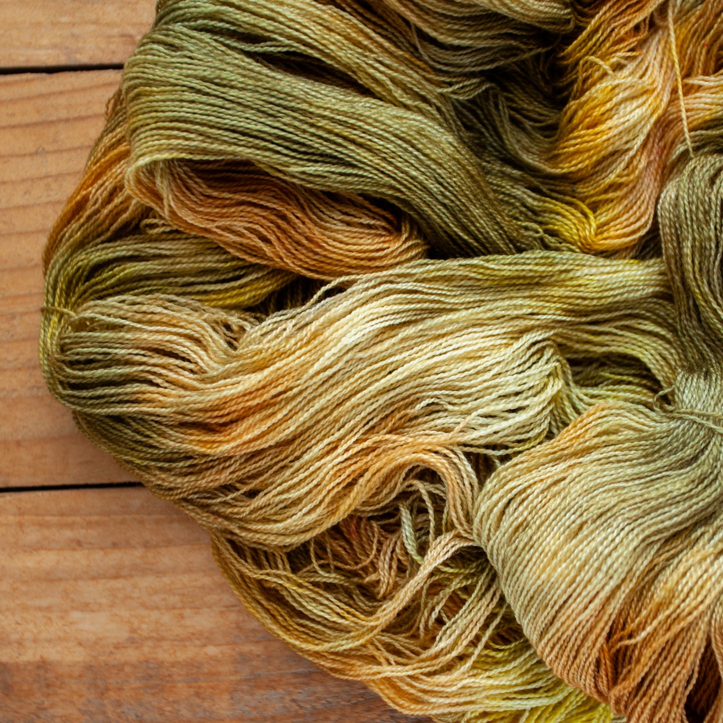 Superwash Bluefaced Leicester (BFL)/Silk - lace weight - hand dyed yarn - Ready to Ship