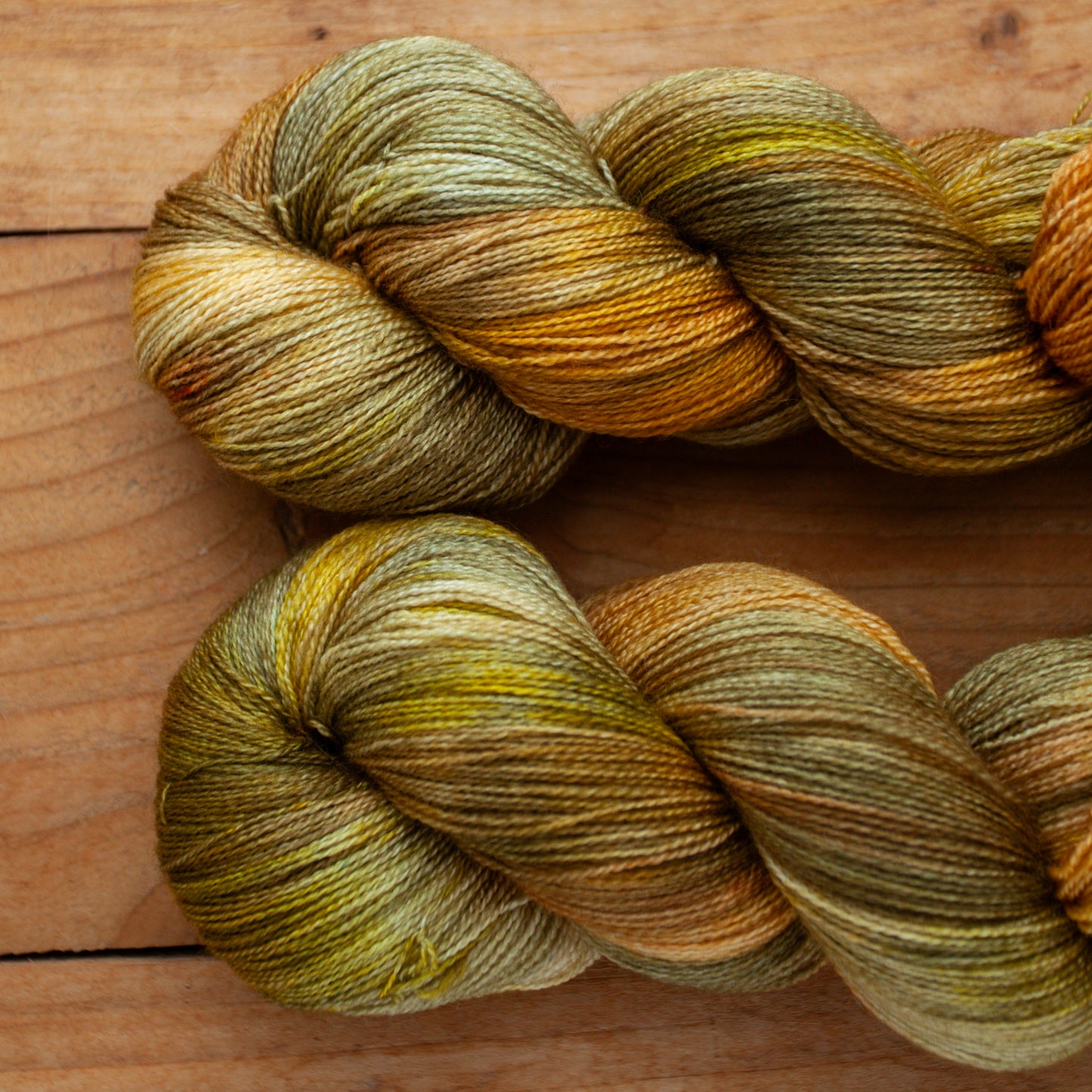 Superwash Bluefaced Leicester (BFL)/Silk - lace weight - hand dyed yarn - Ready to Ship