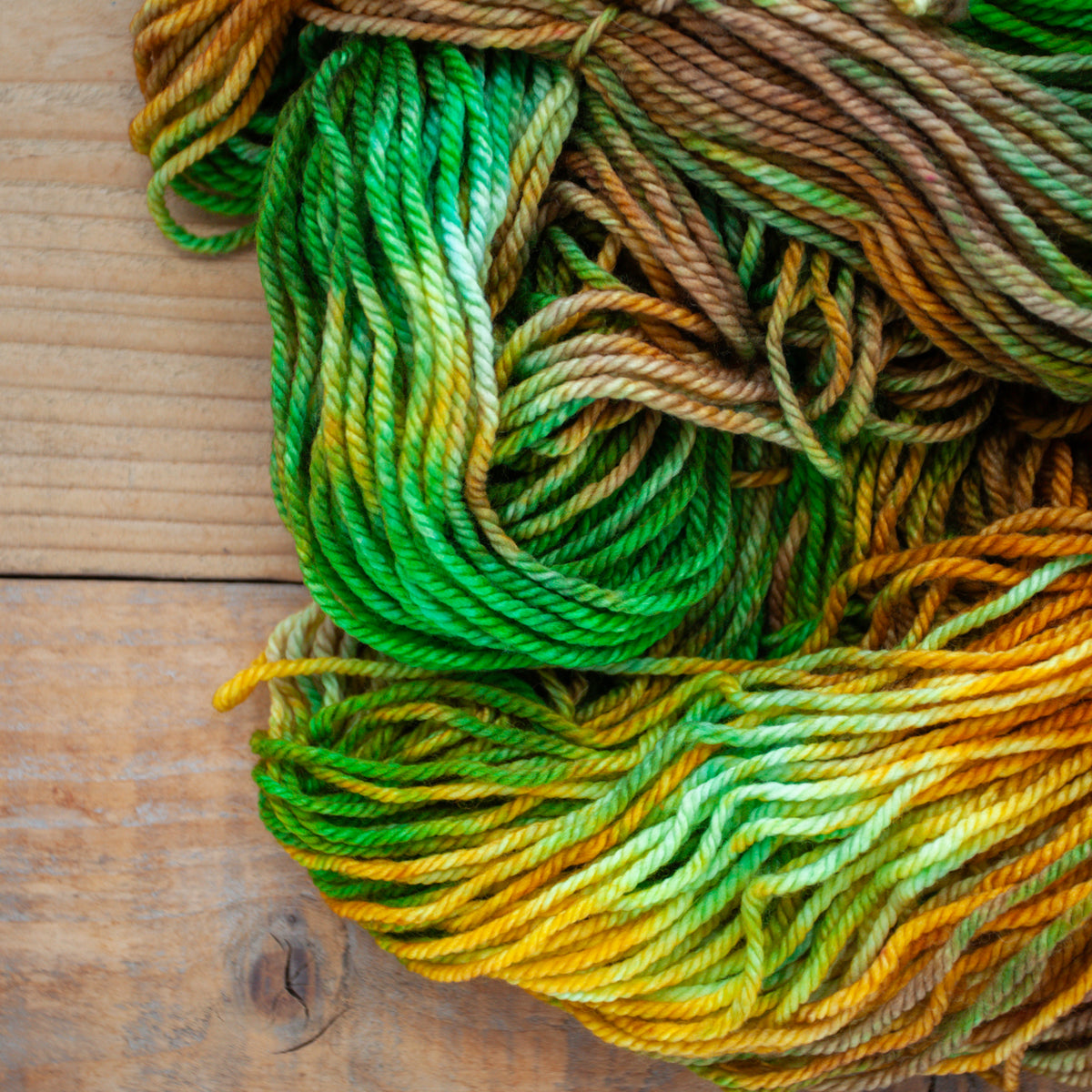 Superwash Merino/Cashmere/Nylon - Aran weight - hand dyed yarn - Ready to Ship