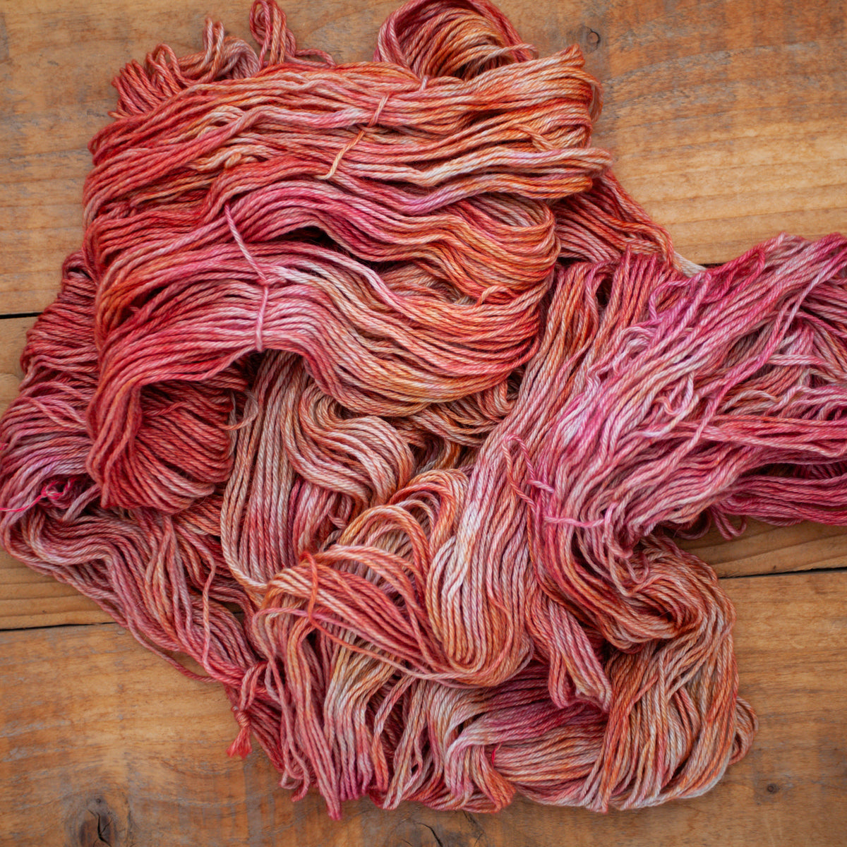 Baby Alpaca/Silk/Cashmere - DK weight - hand dyed yarn - Ready to Ship