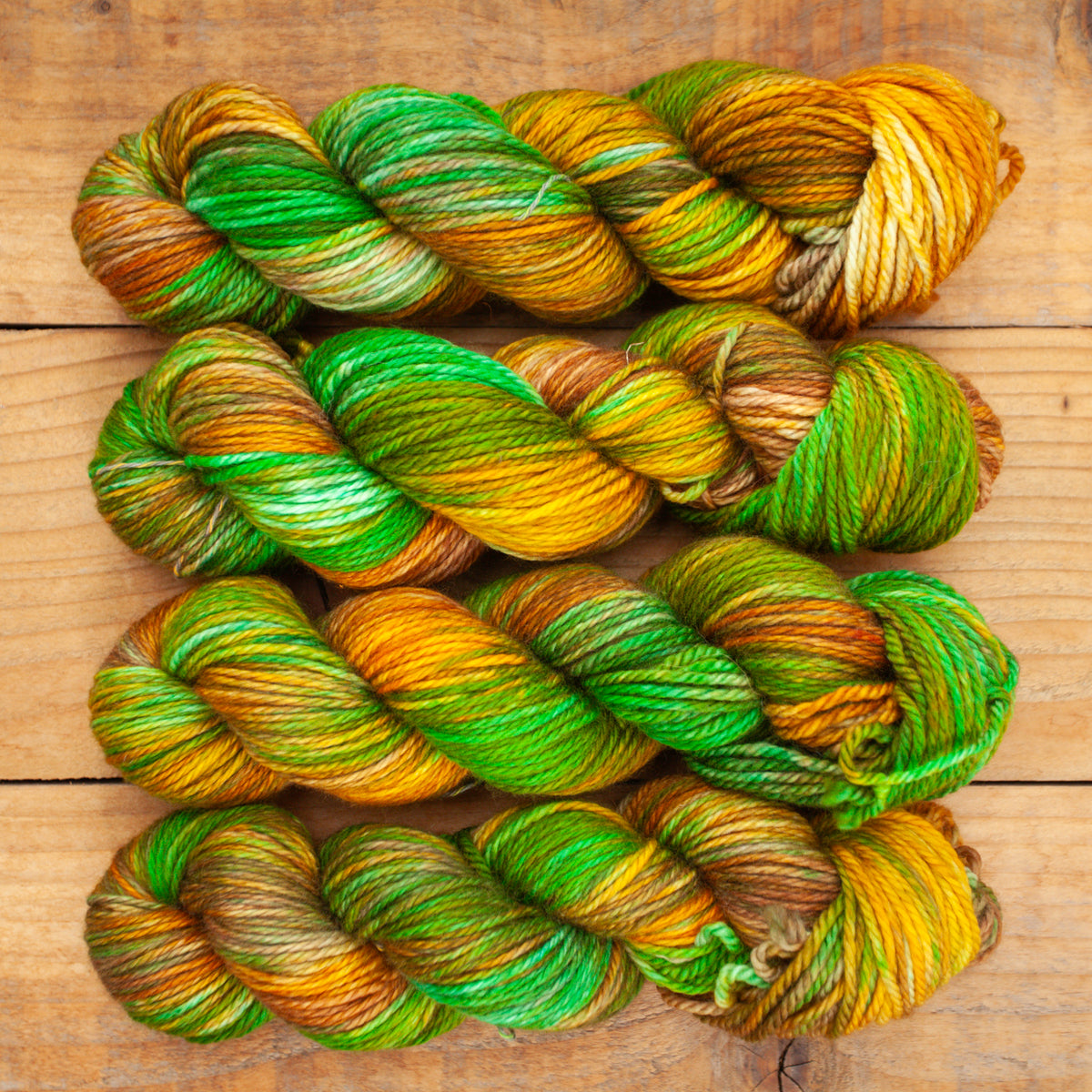 Superwash Merino/Cashmere/Nylon - Aran weight - hand dyed yarn - Ready to Ship